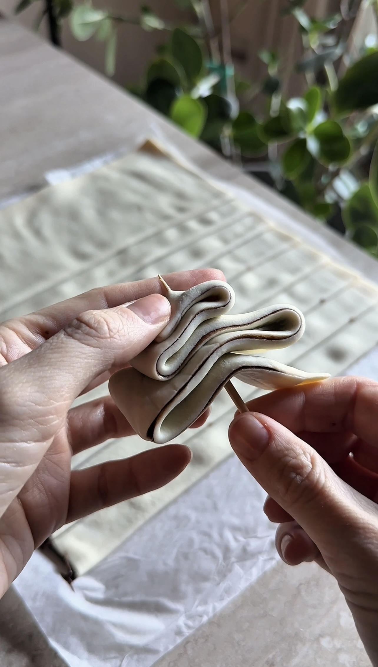 Alberelli di sfoglia ricetta step 3