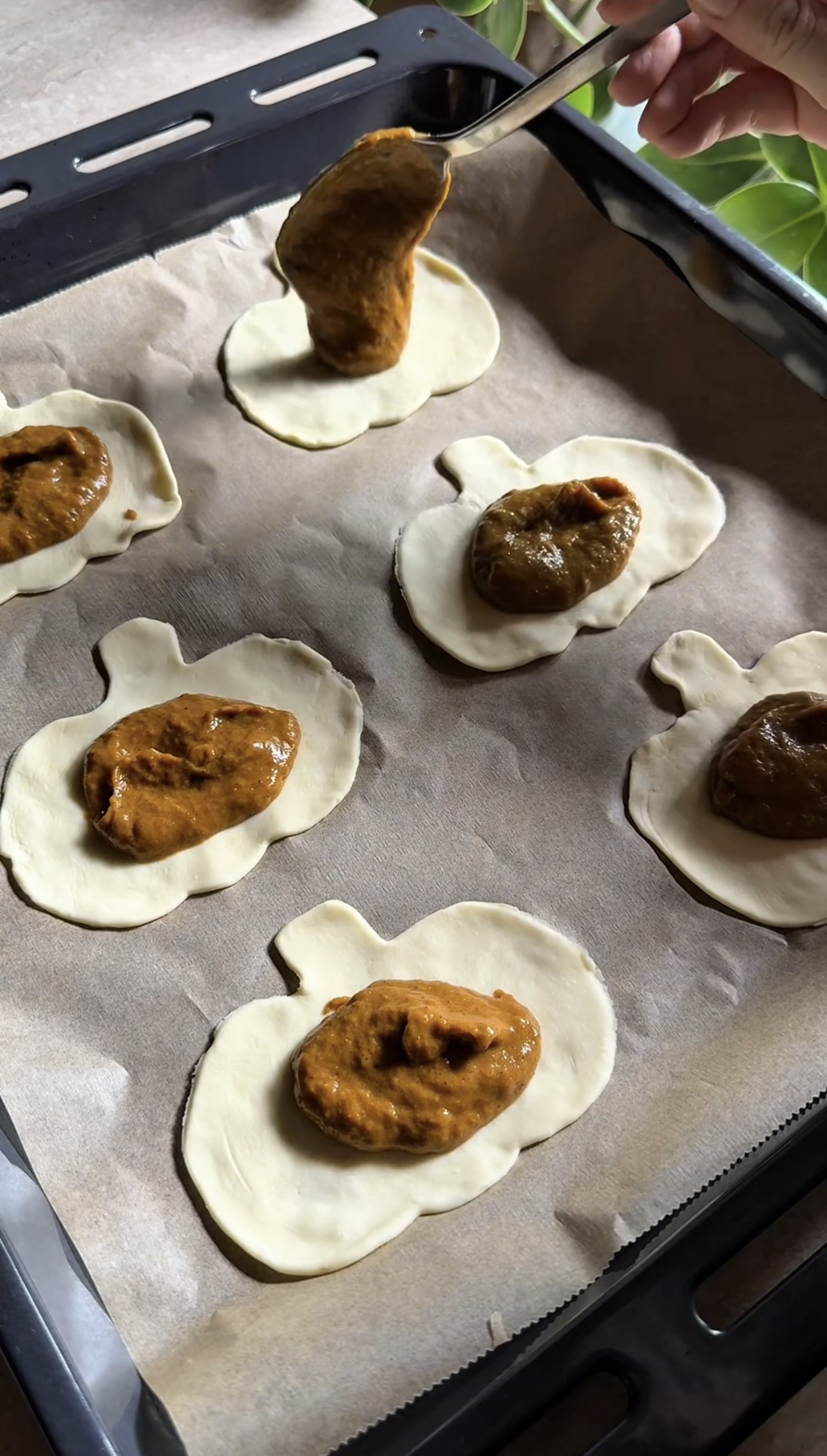 Mini pumpkin pies ricetta step 3