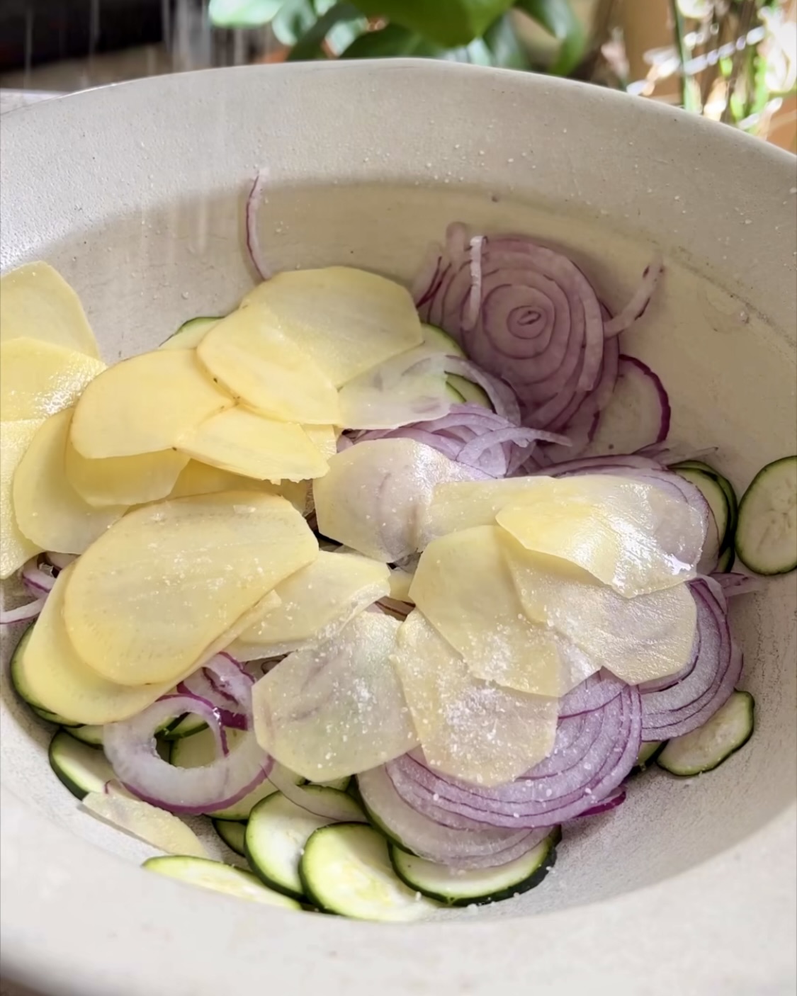 Schiacciata alle verdure ricetta step 1