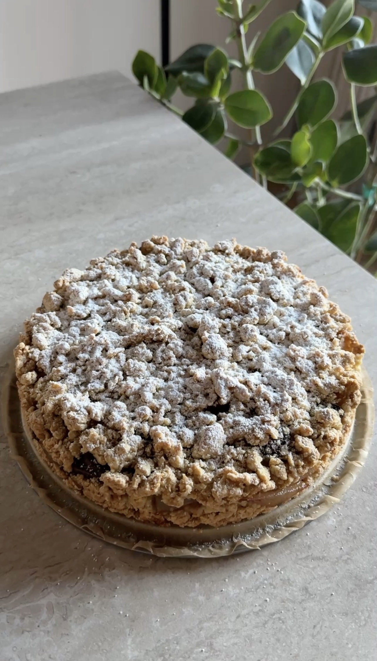 Torta sbrisolona pere e cioccolato ricetta step 5
