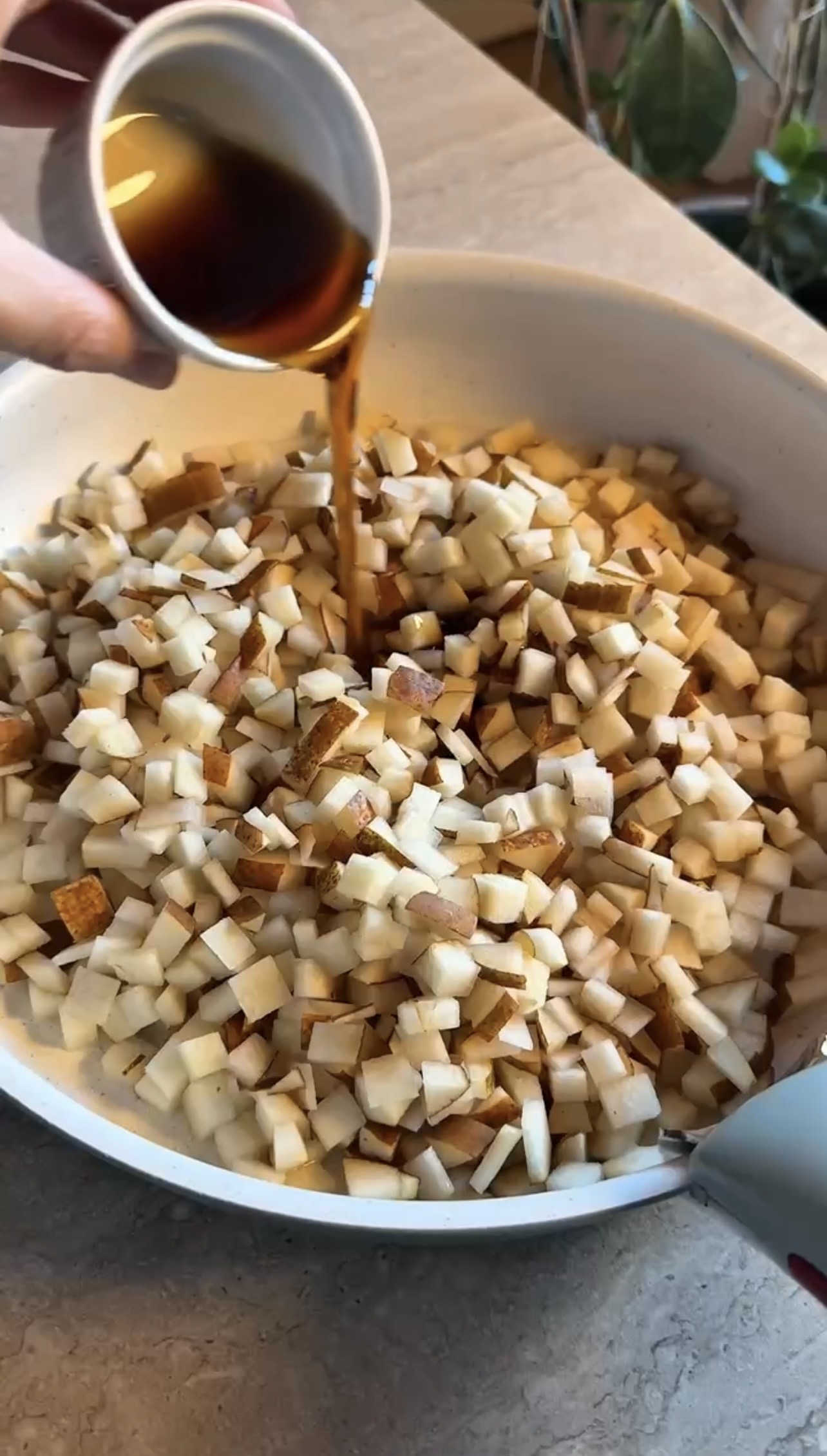 Focaccia pere e cannella ricetta step 4