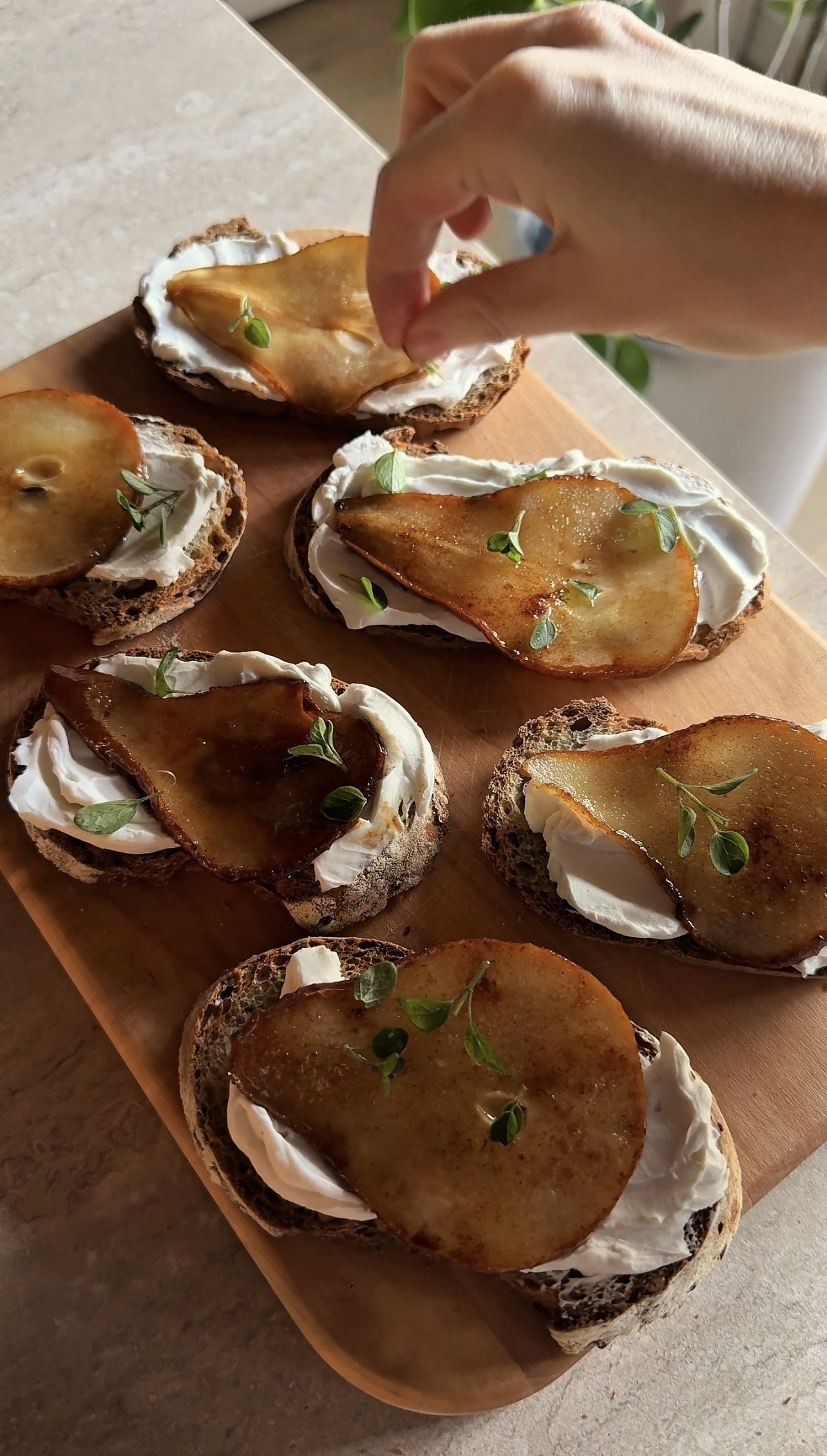 Crostoni alle pere ricetta step 3