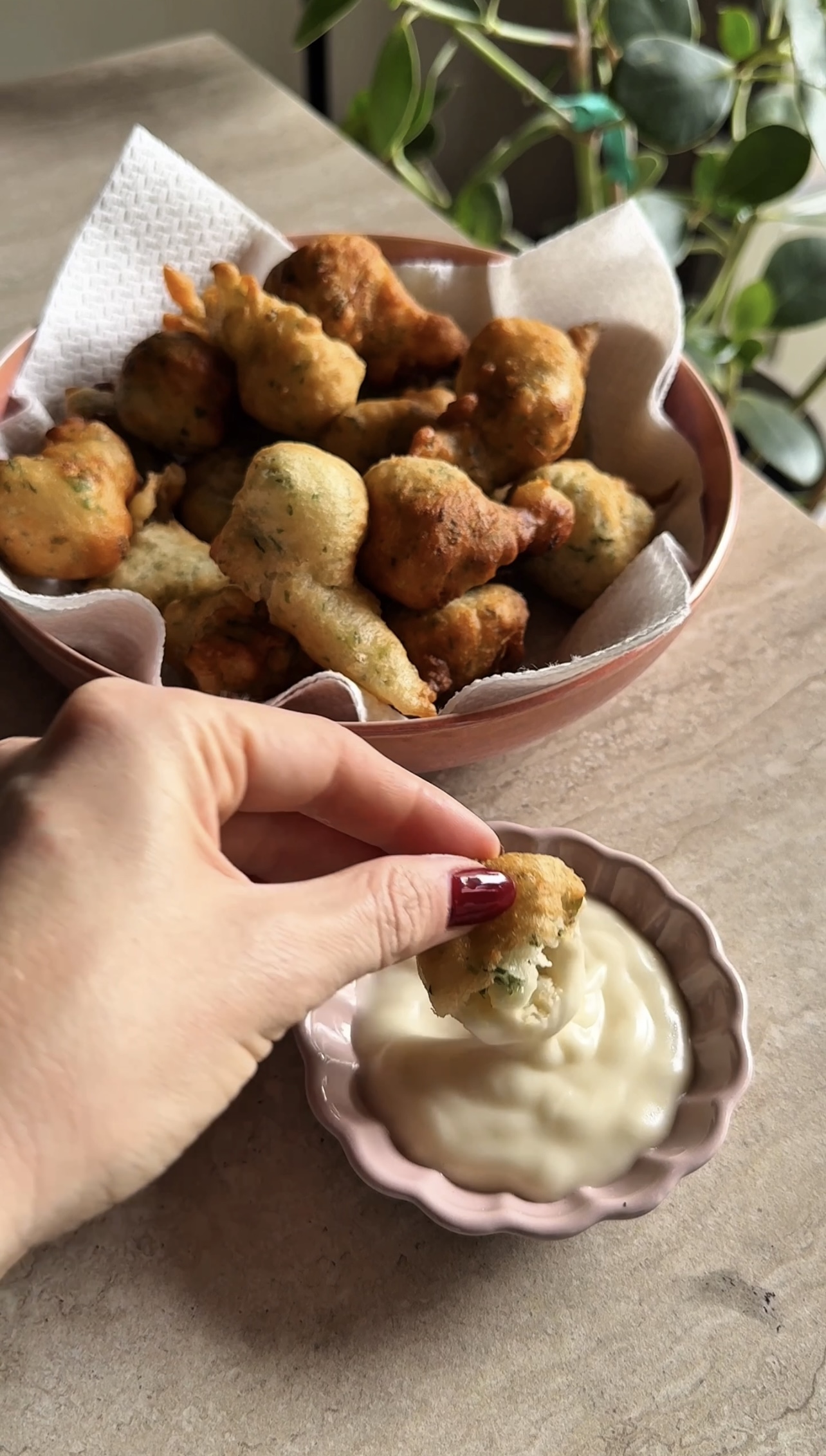 Frittelle alle erbe aromatiche ricetta step 5