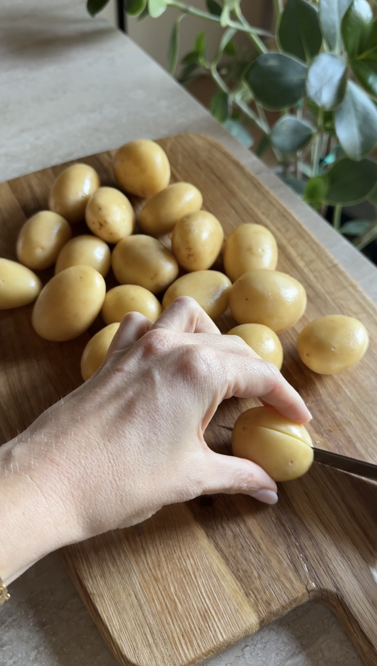 Insalata di patate alle erbe ricetta step 1