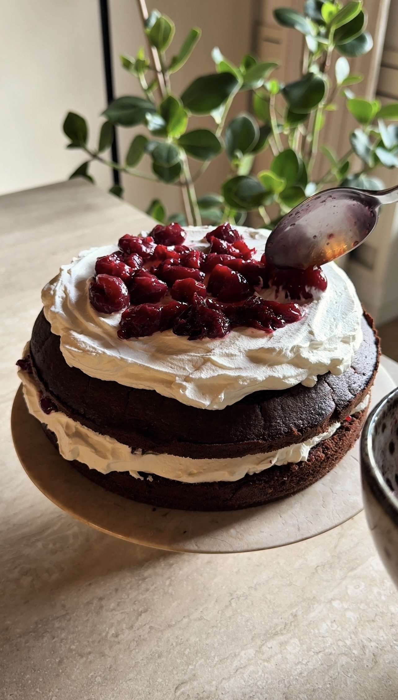 Torta foresta nera ricetta step 5