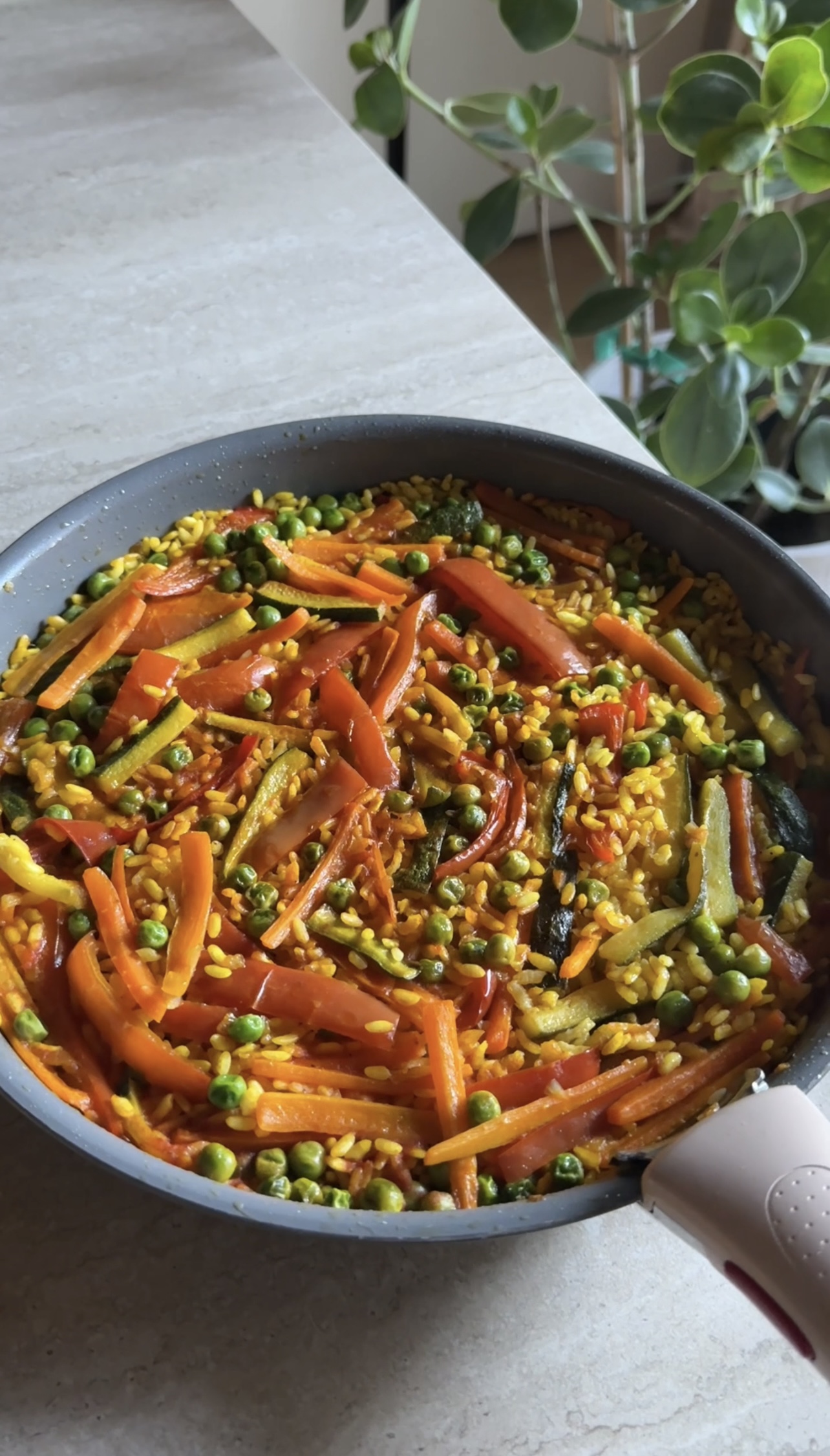 Paella di verdure ricetta step 5