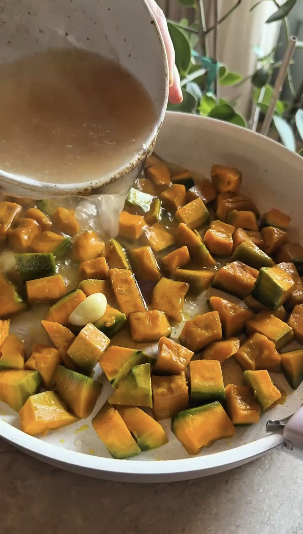 Sedanini zucca e castagne ricetta step 2