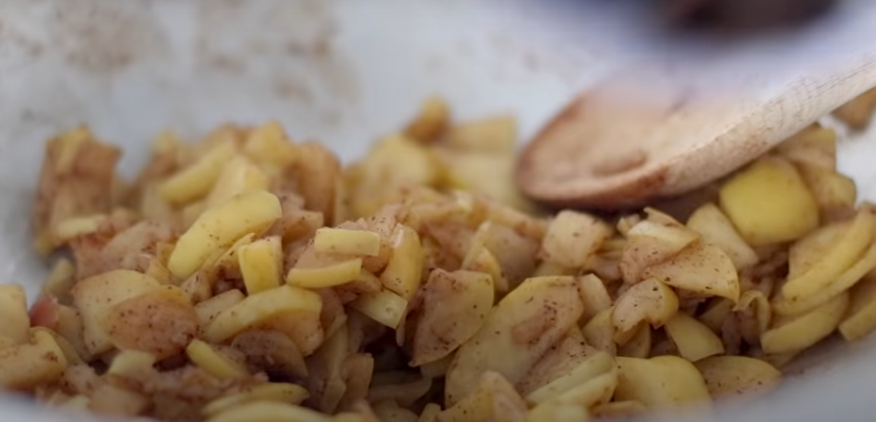 Torta crumble di mele ricetta step 2