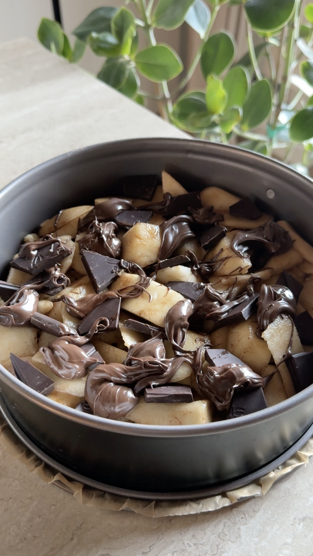 Torta sbrisolona pere e cioccolato ricetta step 4