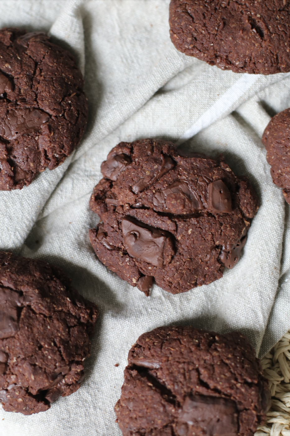 Cookies vegani al doppio cioccolato ricetta step 3