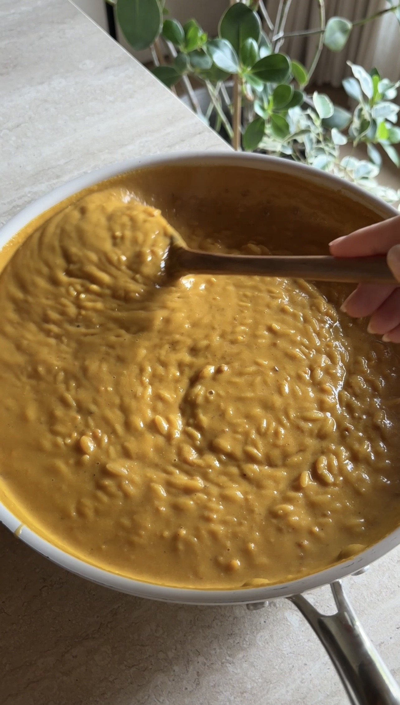 Pastina alla zucca e tahina ricetta step 6