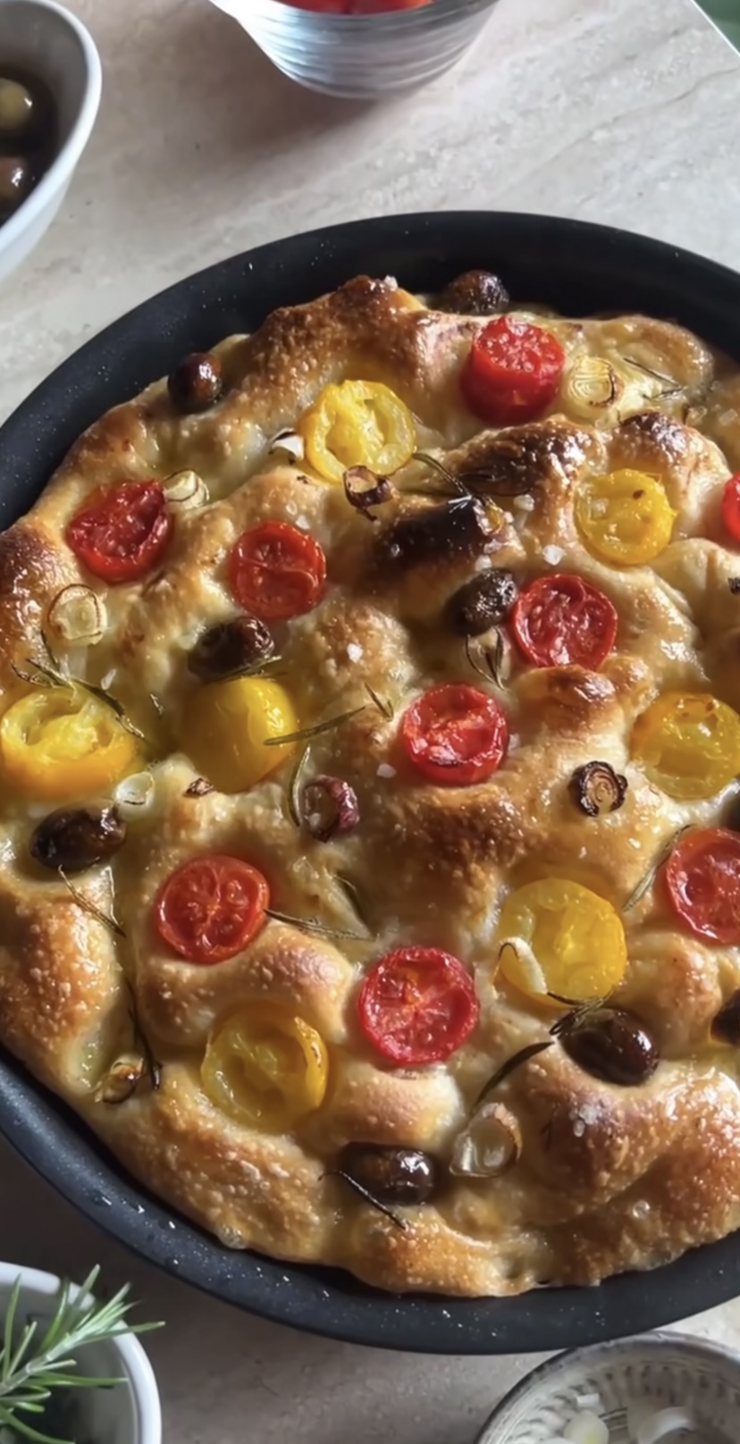 Focaccia estiva ricetta step 5