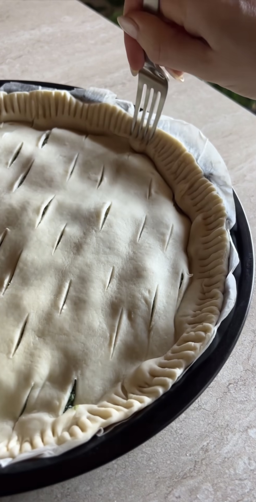 Torta alle erbette ricetta step 4