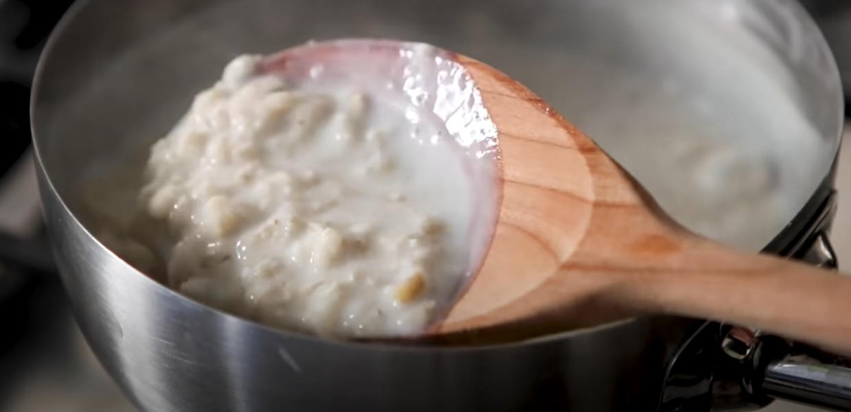 Porridge ricetta step 1