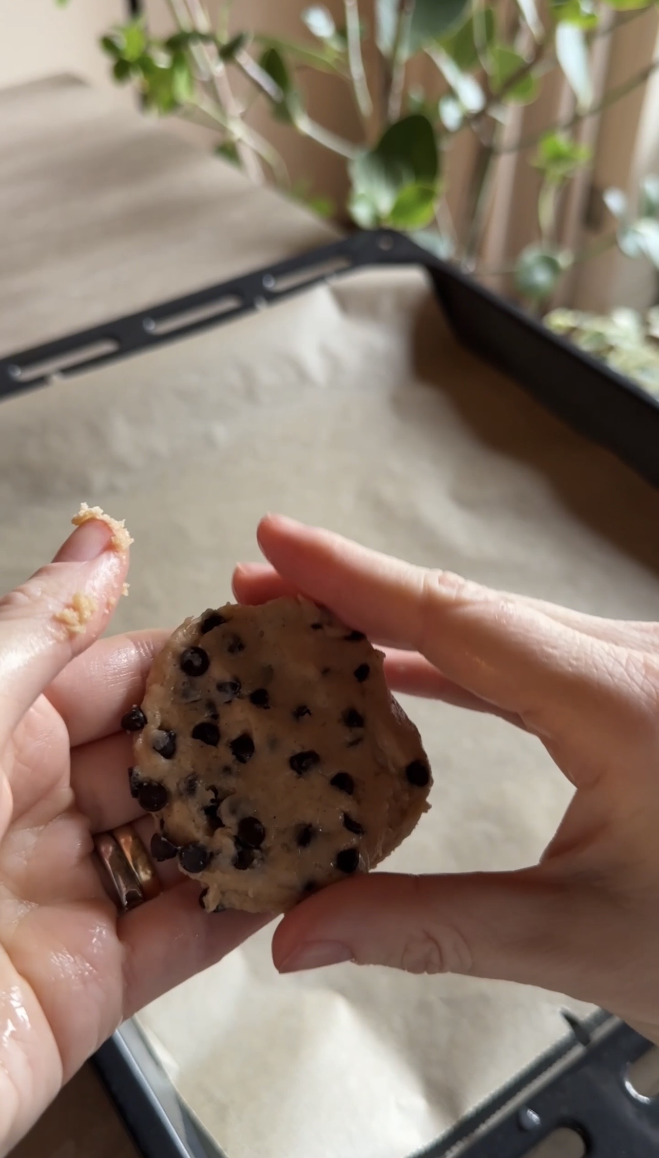 Cookies al banana bread ricetta step 5