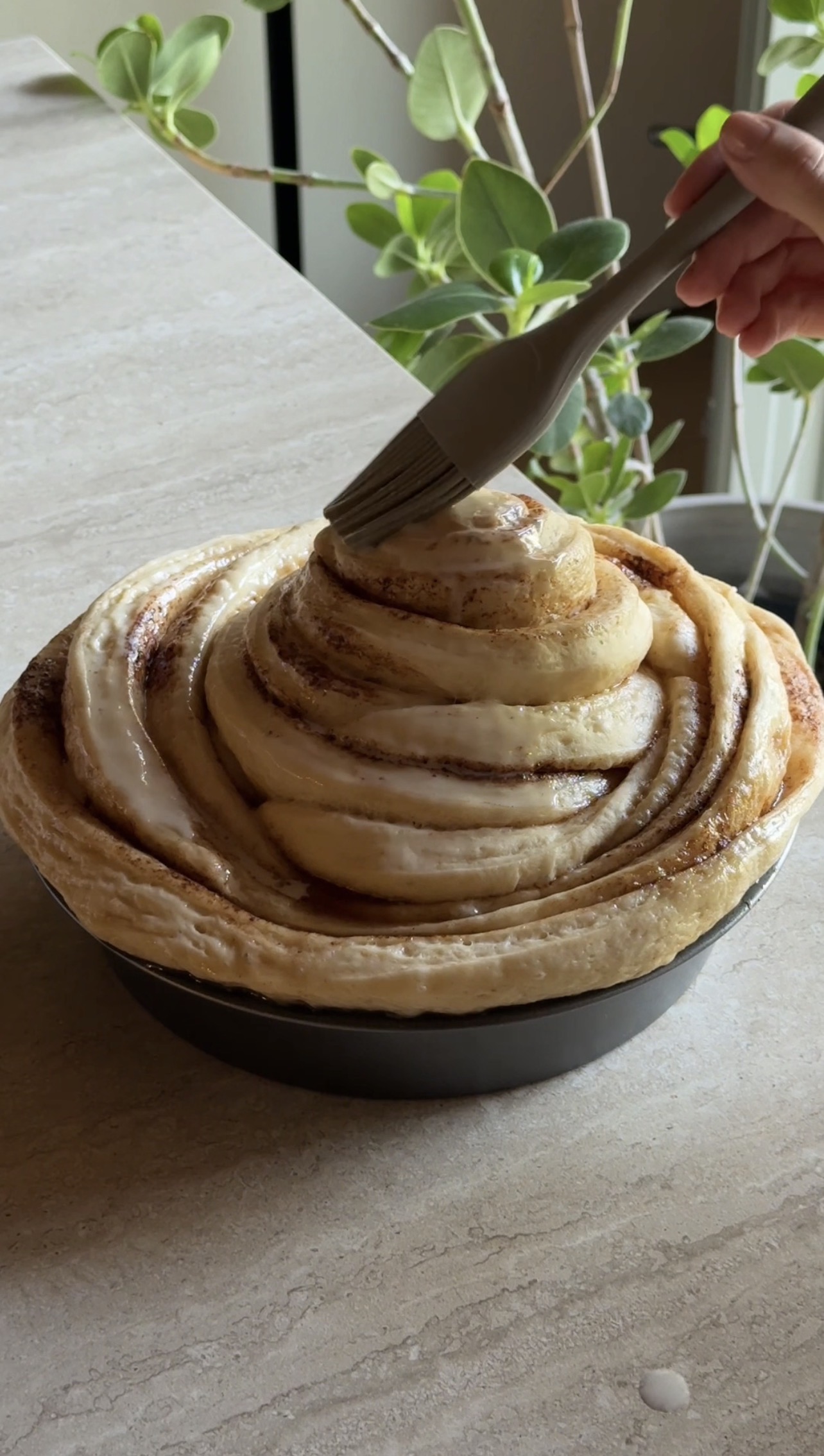 Torta Cinnamon Roll ricetta step 7