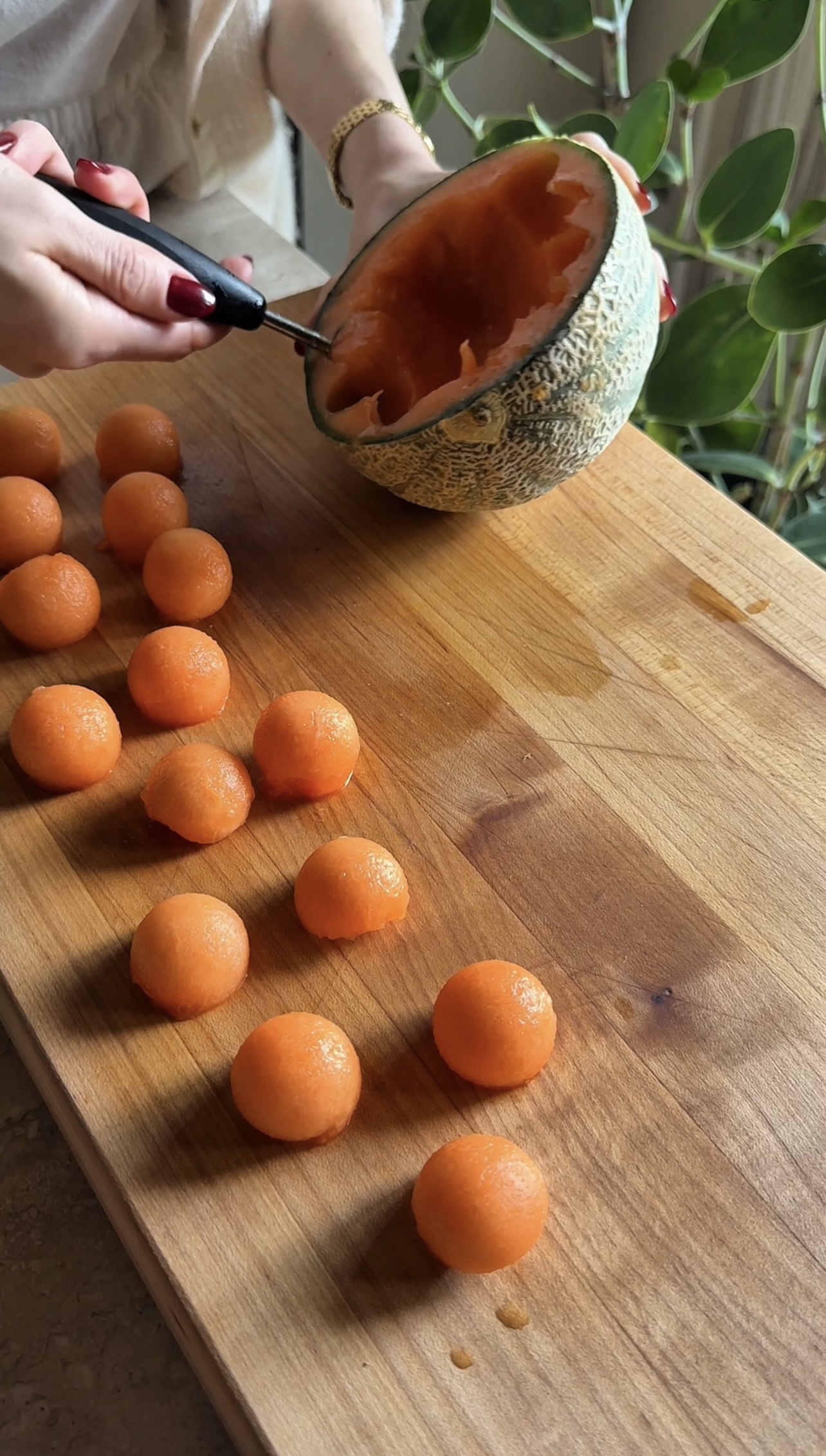 Melon salad ricetta step 1