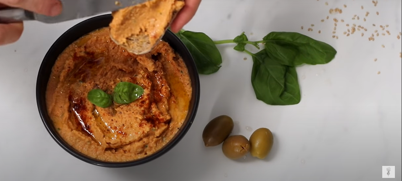 Hummus mediterraneo ricetta step 2