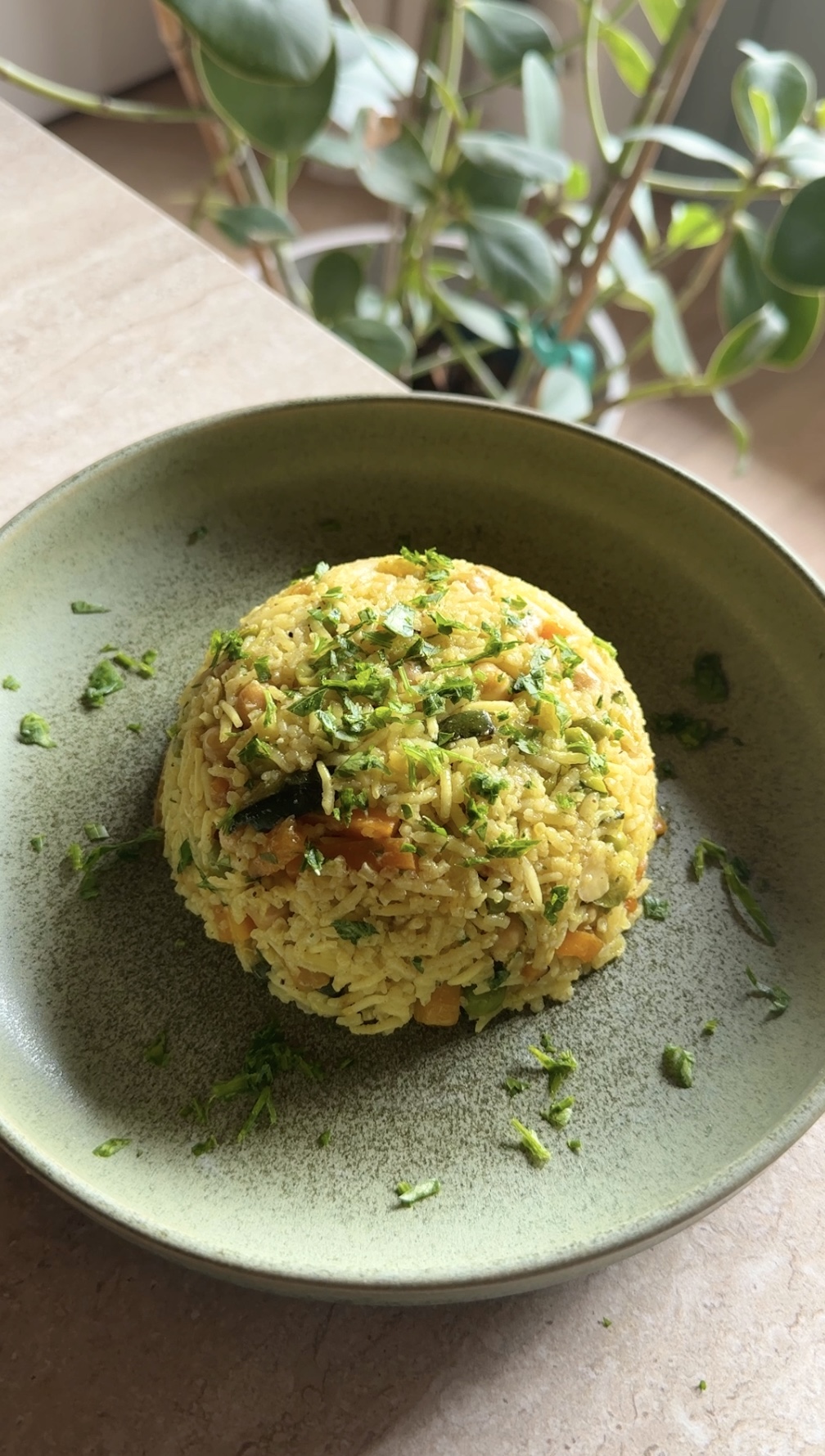 Riso speziato con verdure e legumi ricetta step 7