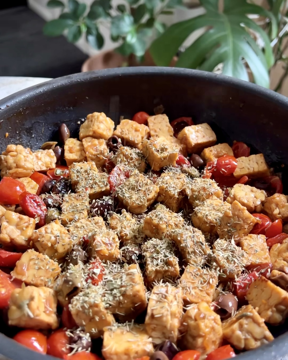 Tempeh alla mediterranea ricetta step 2