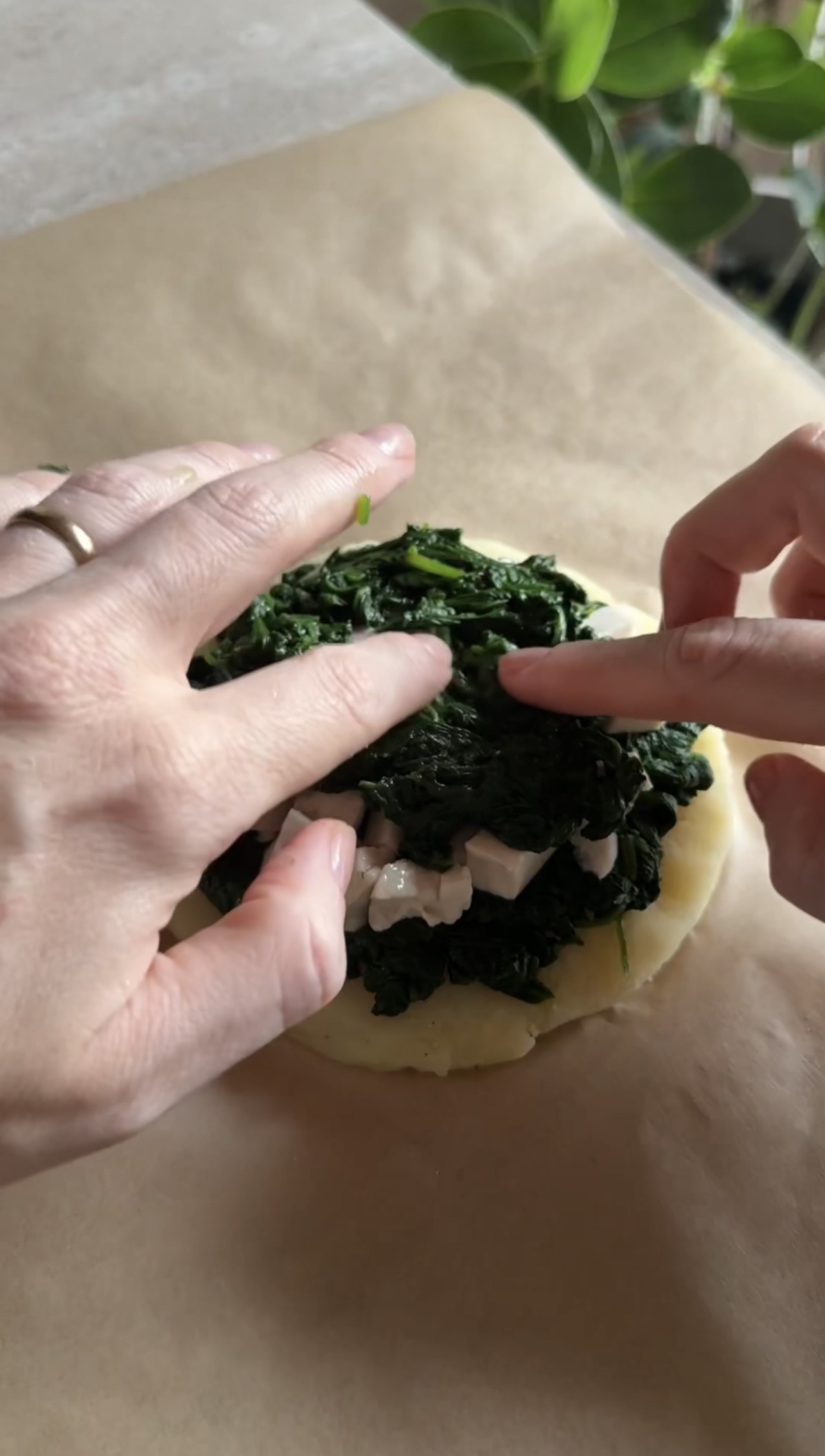 Spinacina di patate ricetta step 4