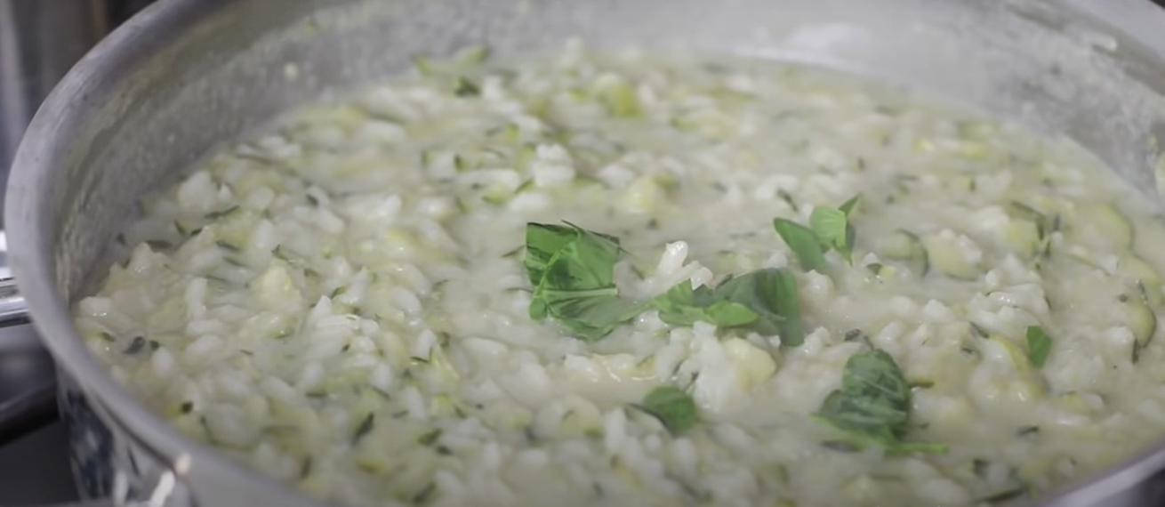 Risotto zucchine e ricotta ricetta step 3