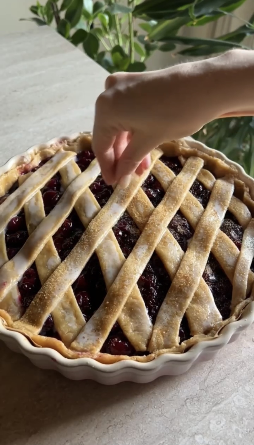 Cherry pie ricetta step 4