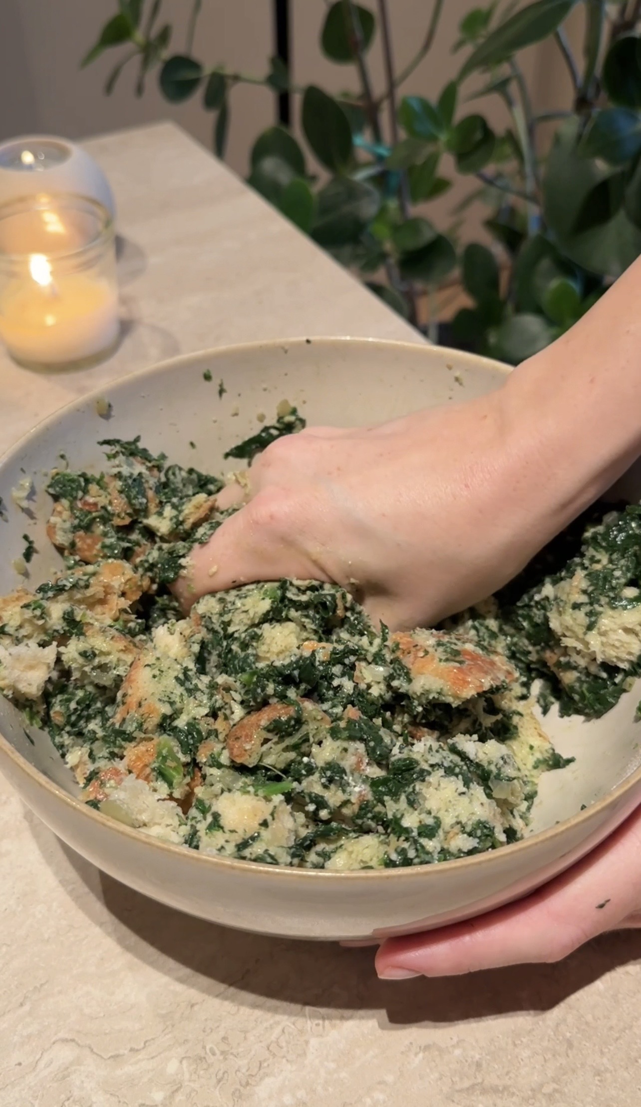 Canederli agli spinaci ricetta step 4