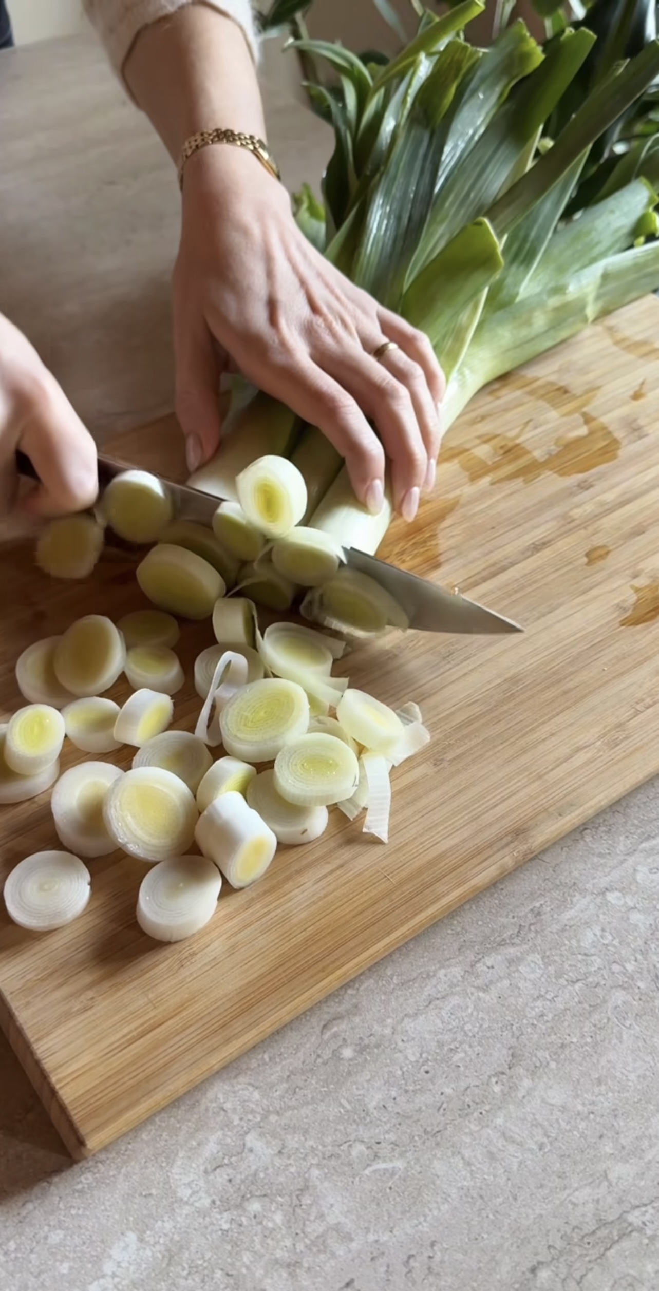Pasta al forno con i porri ricetta step 1