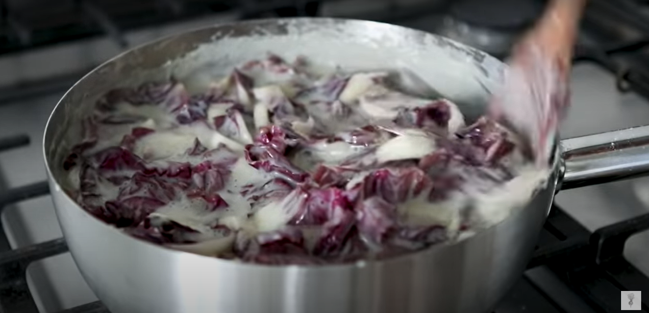 Lasagne radicchio, pere e noci ricetta step 1