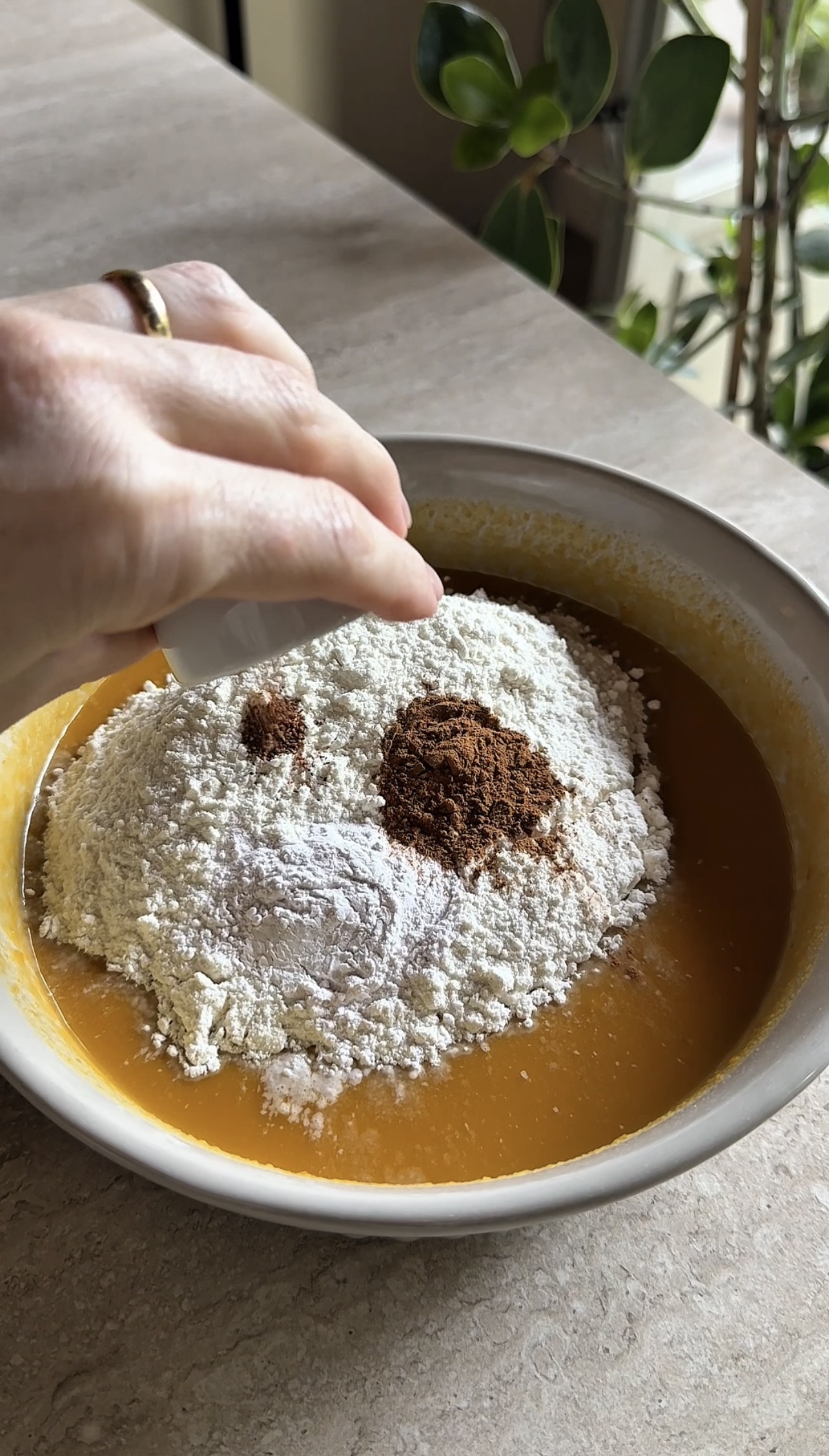 Pancake alla zucca ricetta step 2