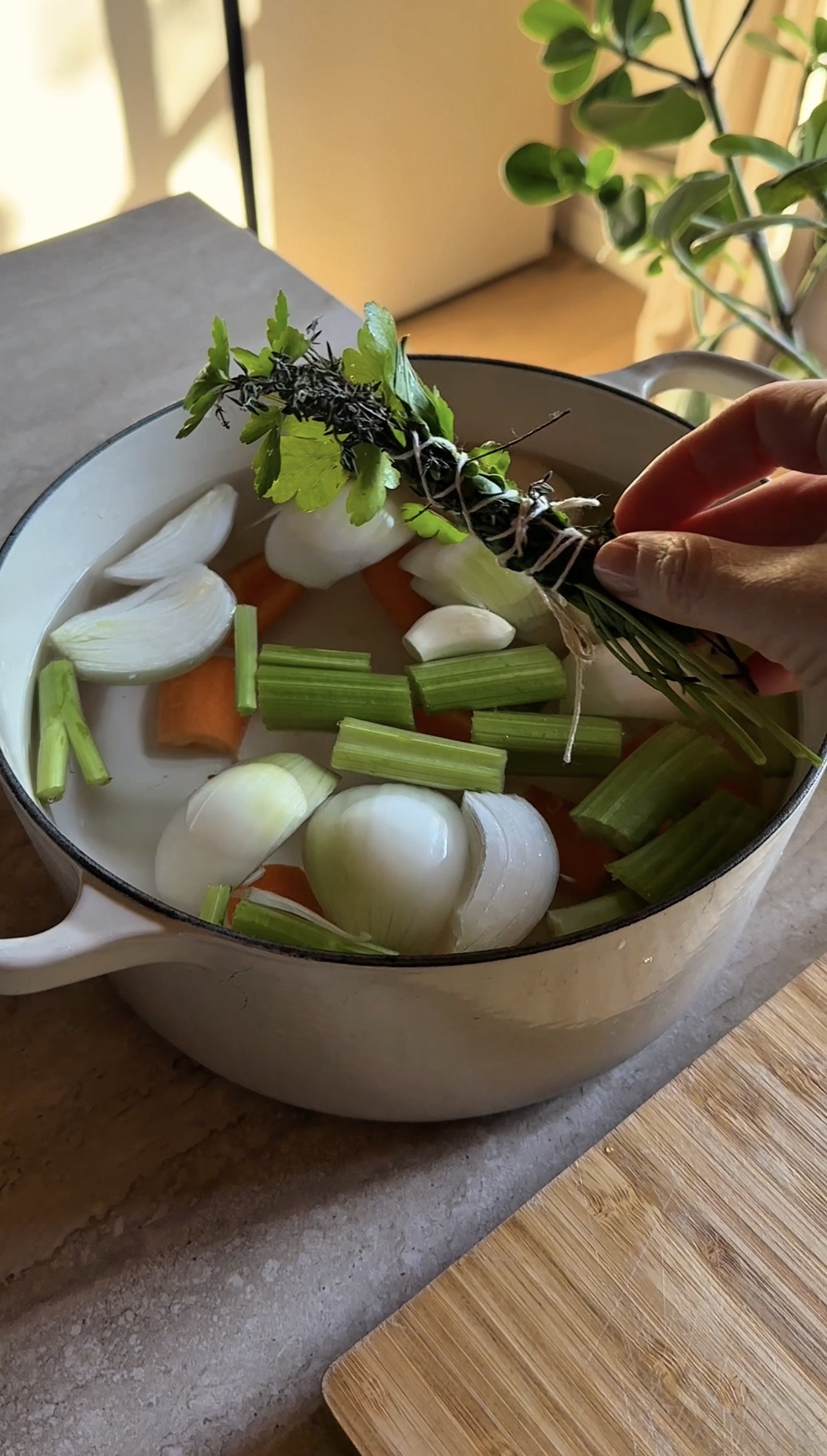 Pastina in brodo ricetta step 2