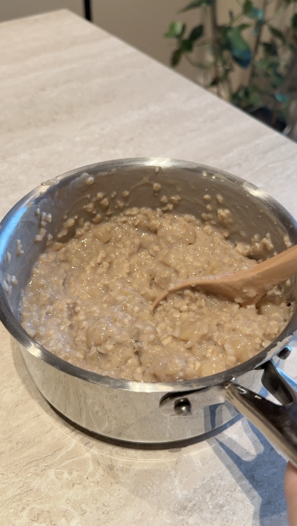 Porridge di mele ricetta step 3