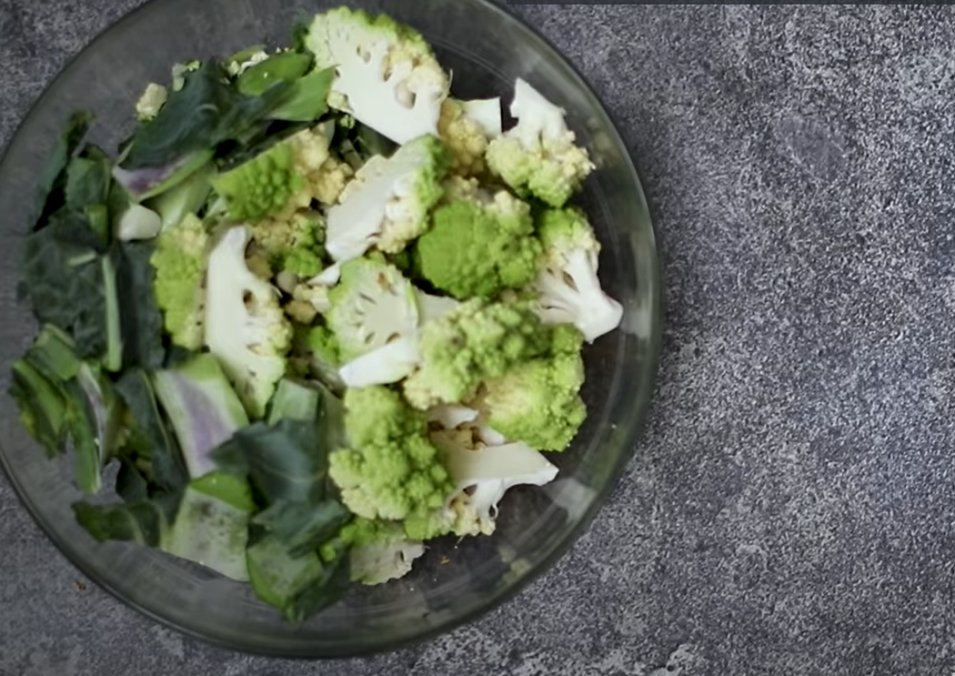 Vellutata di broccolo romanesco ricetta step 2