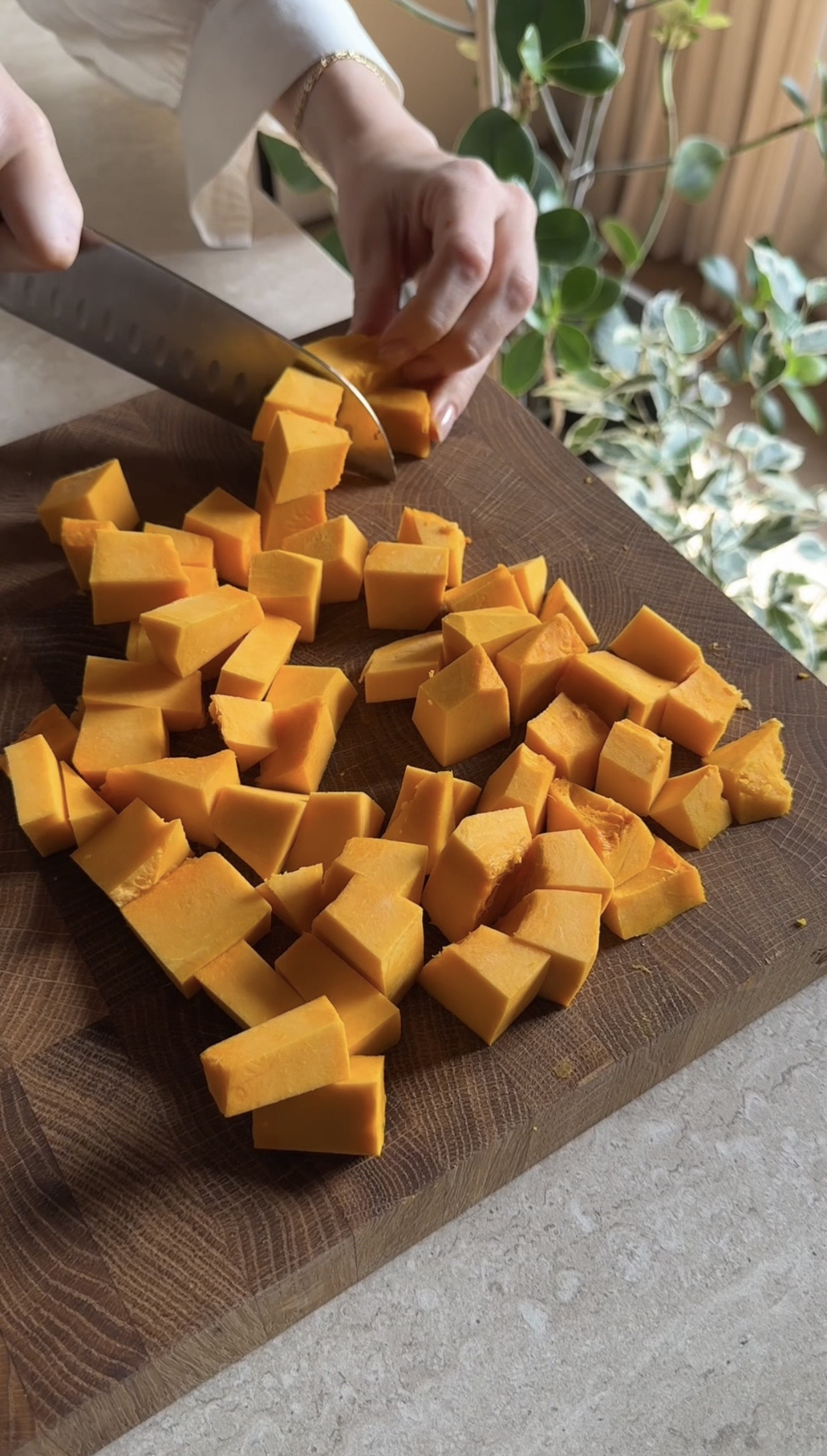 Pastina alla zucca e tahina ricetta step 1