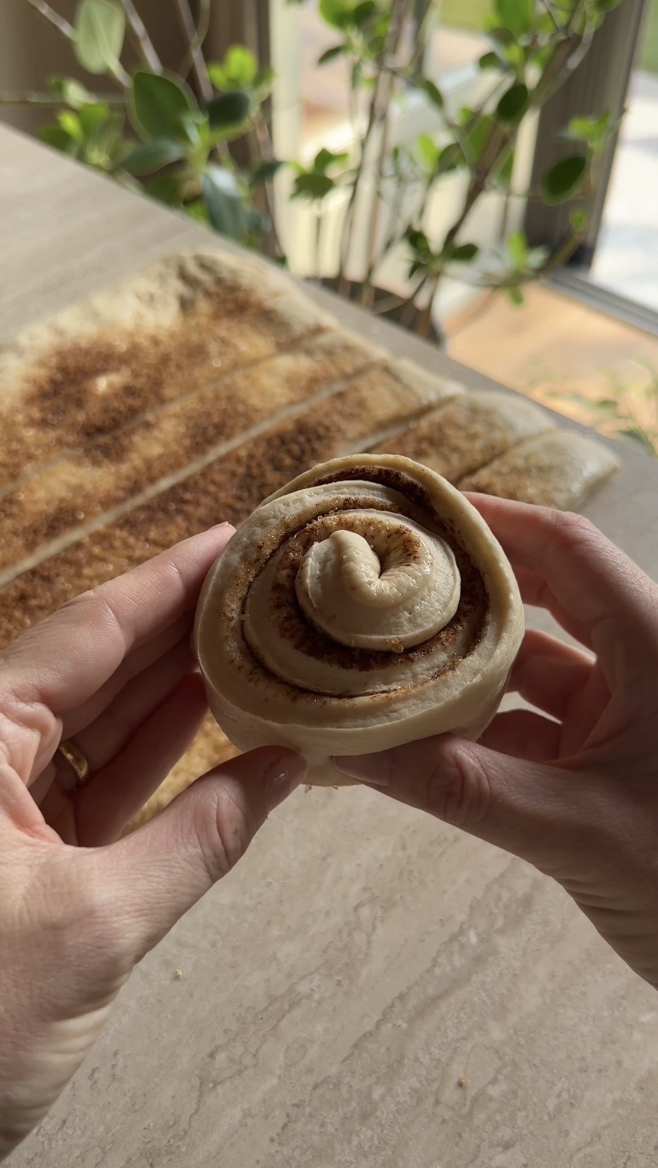Torta Cinnamon Roll ricetta step 4
