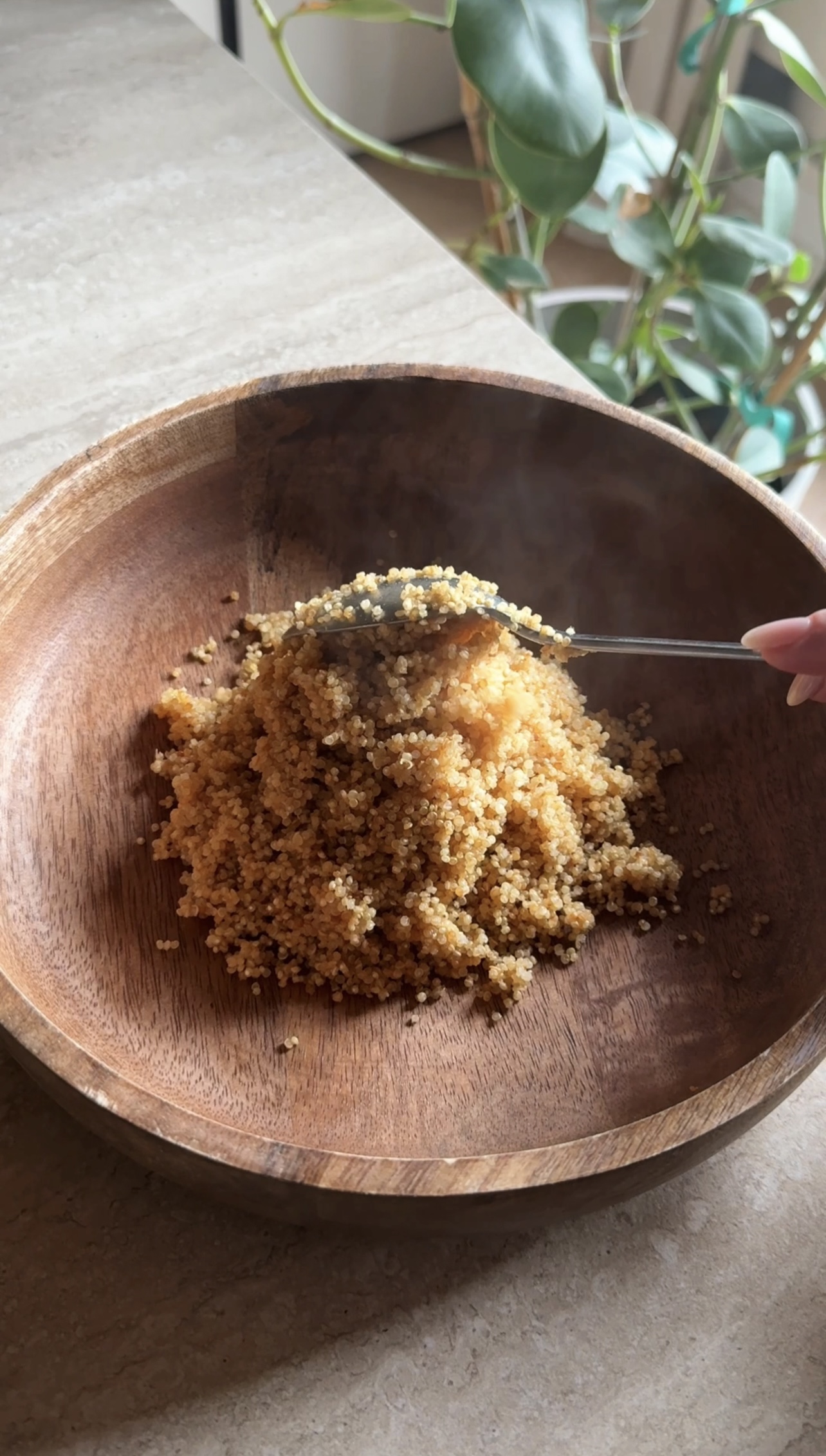 Spring quinoa salad ricetta step 3