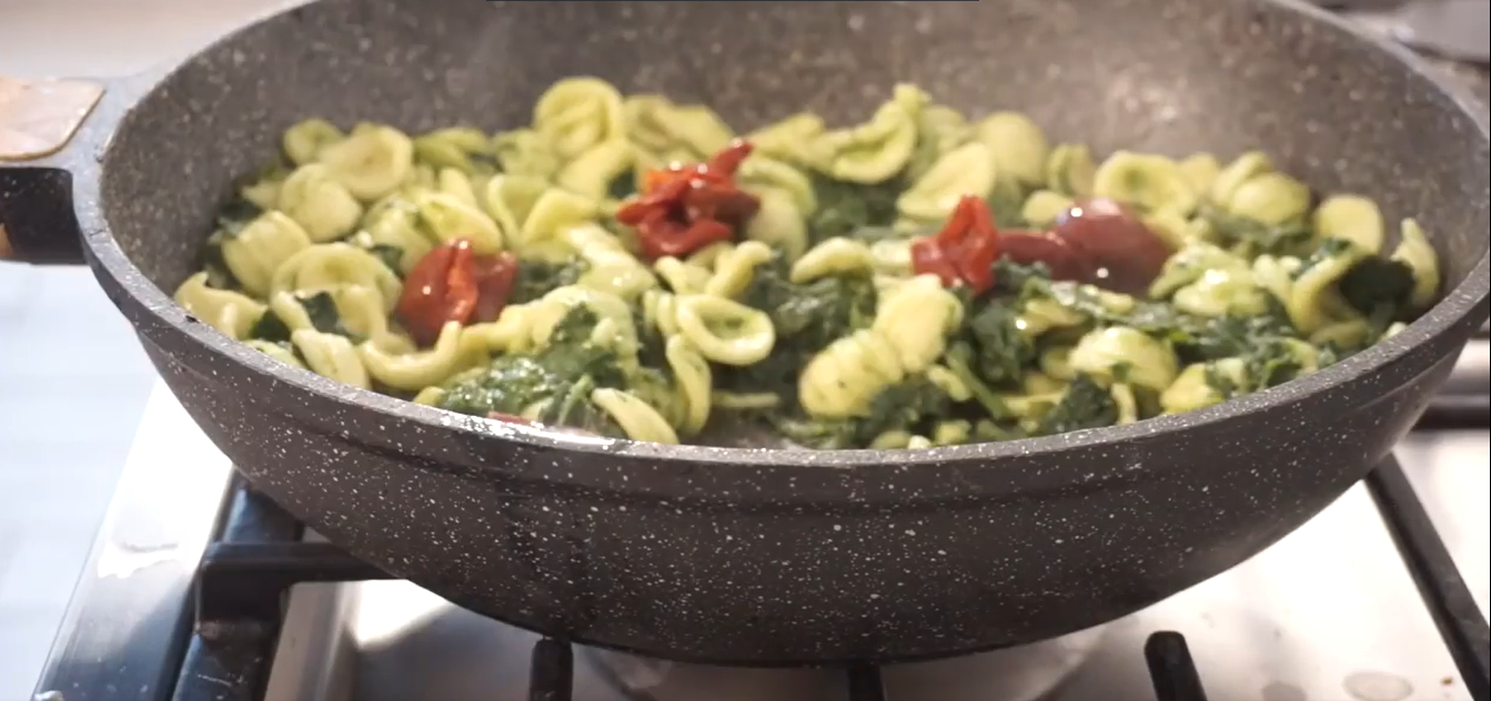 Orecchiette con le cime di rapa ricetta step 3