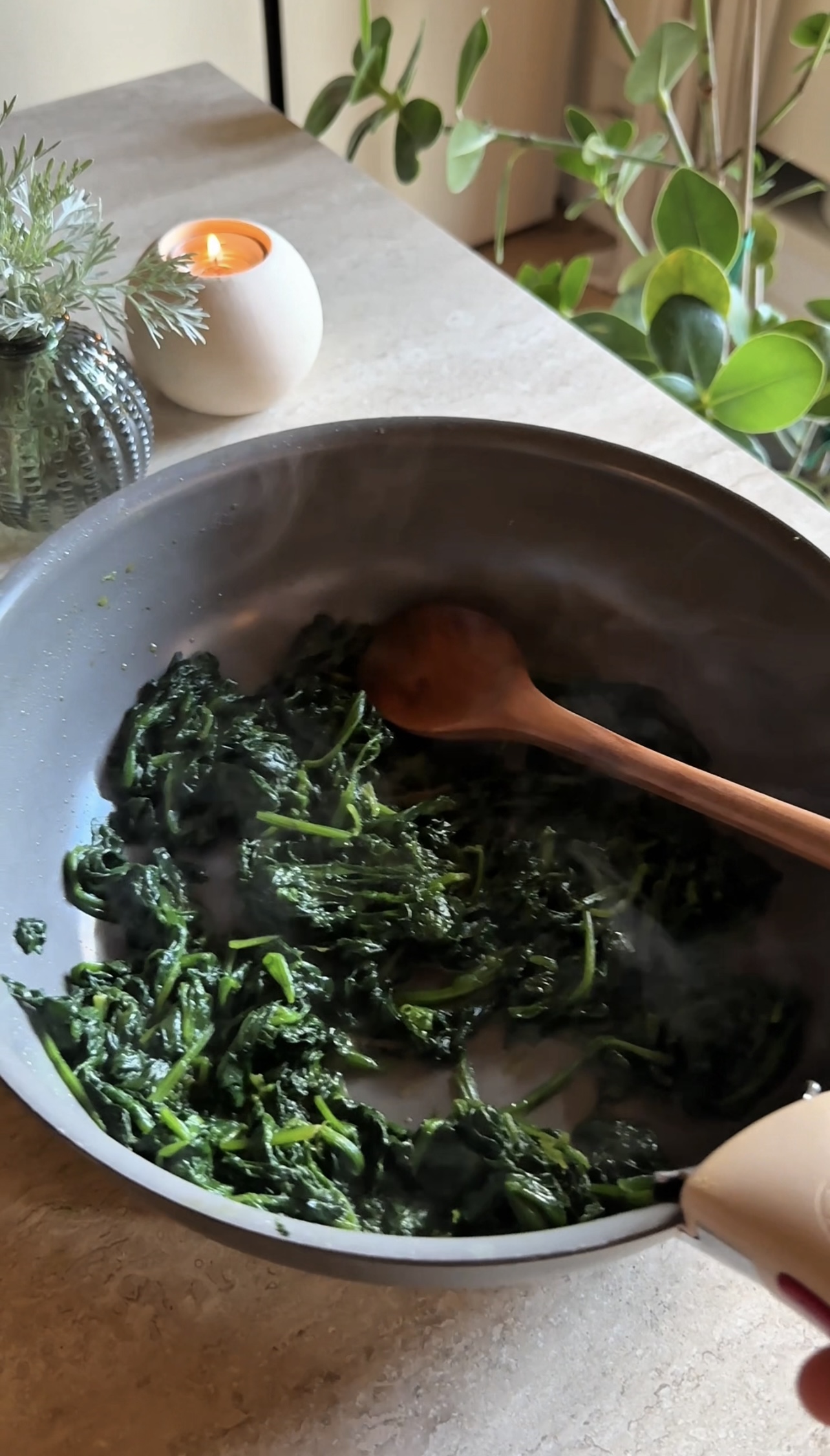 Conchiglioni “ricotta” e spinaci ricetta step 3