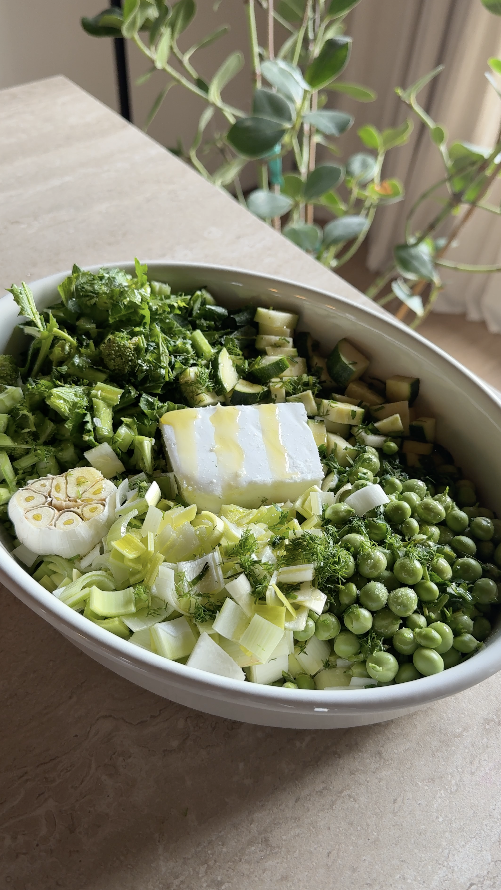 Green goddess pasta ricetta step 2