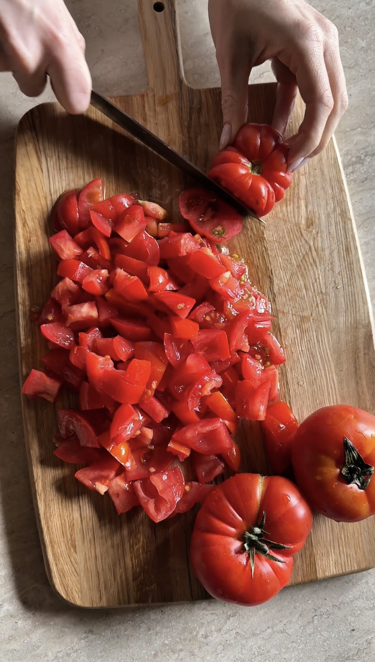 Crema di melanzane e pomodori ricetta step 3