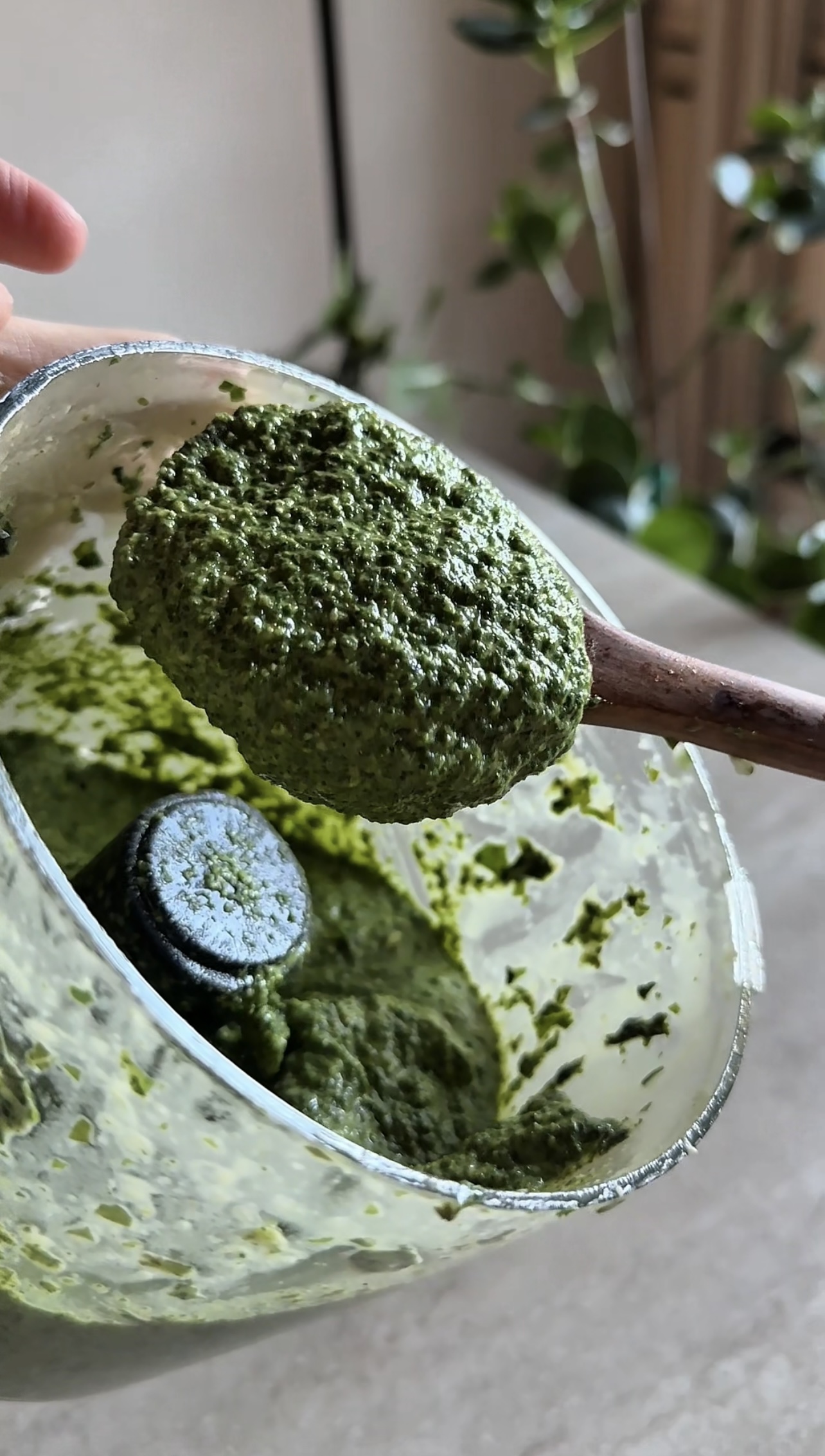 Pasta al pesto di cavolo riccio ricetta step 3