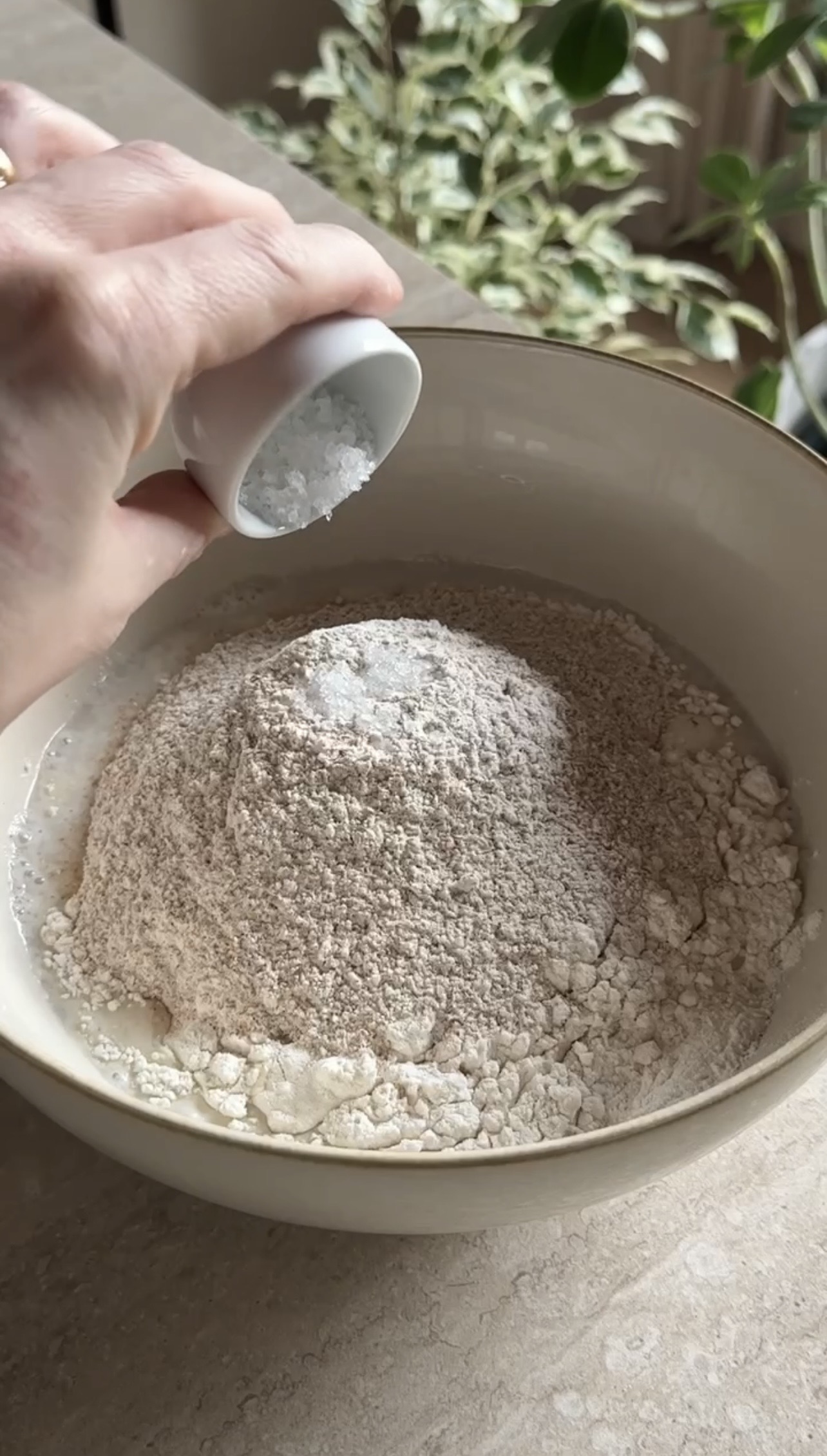 Pane con lievito madre ricetta step 3