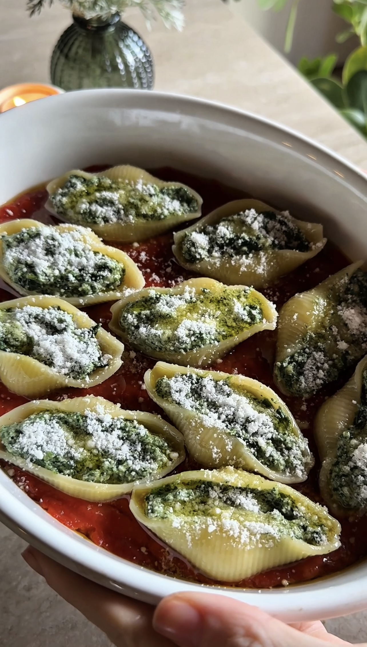 Conchiglioni “ricotta” e spinaci ricetta step 7