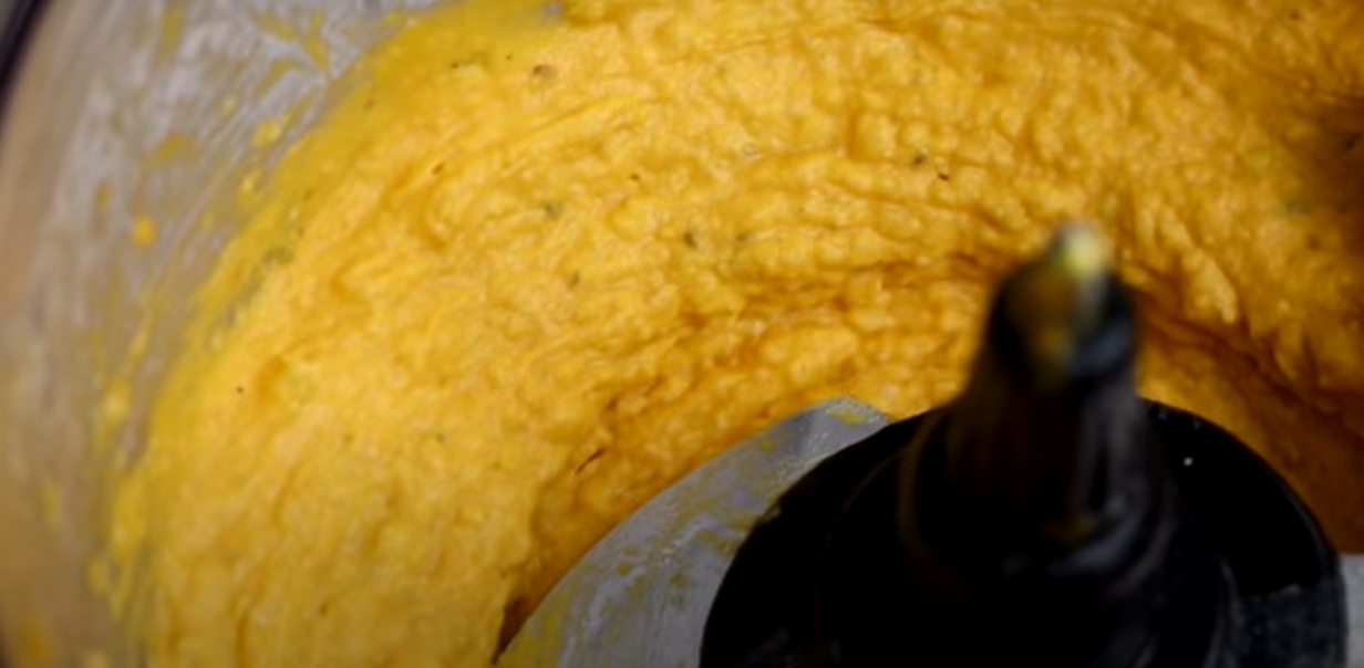 Hummus zucca e canapa ricetta step 1