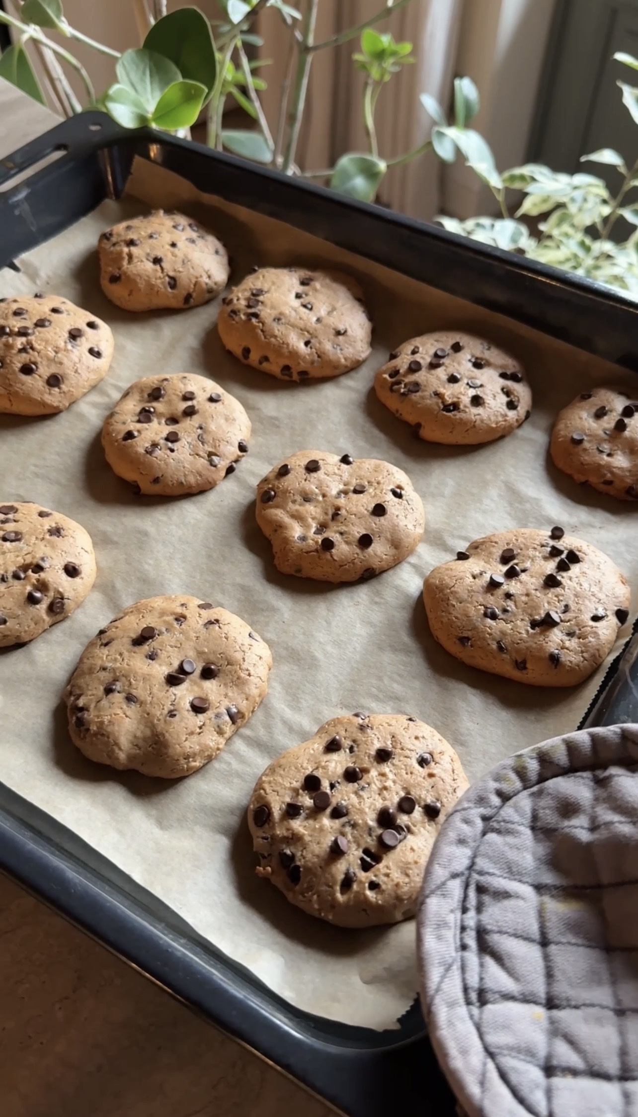 Cookies al banana bread ricetta step 7