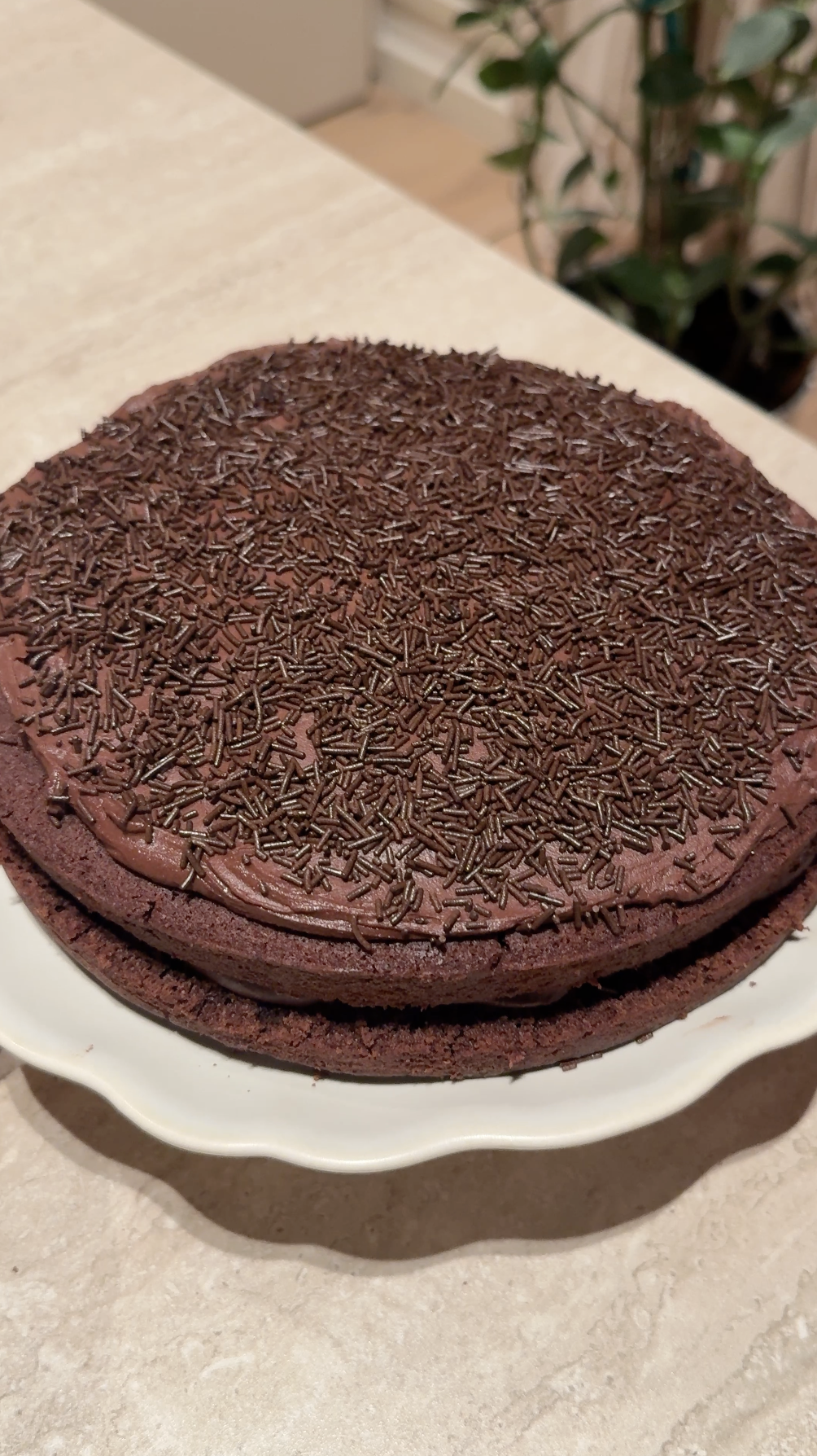 Torta brigadeiro ricetta step 5