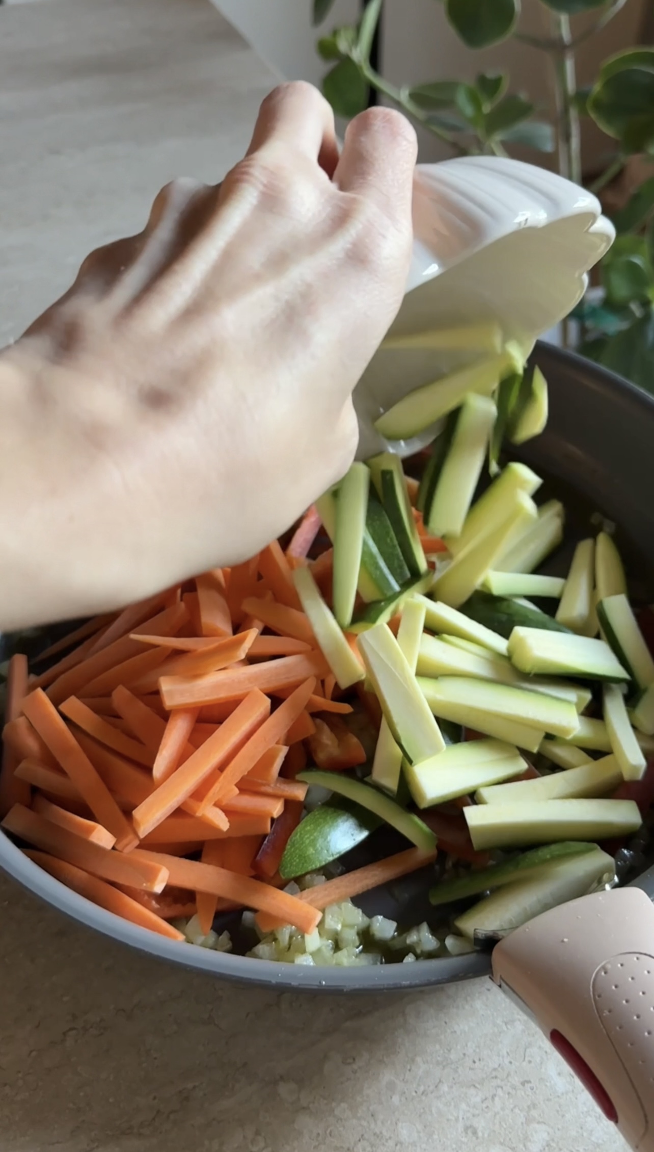 Paella di verdure ricetta step 2