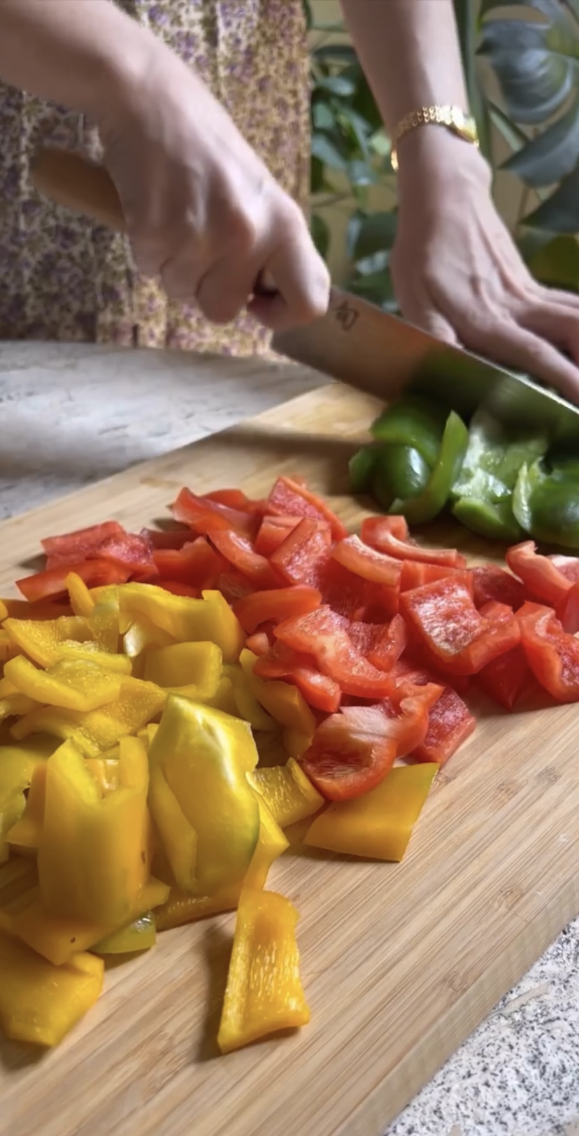 Farro con pollo vegetale e peperoni ricetta step 1