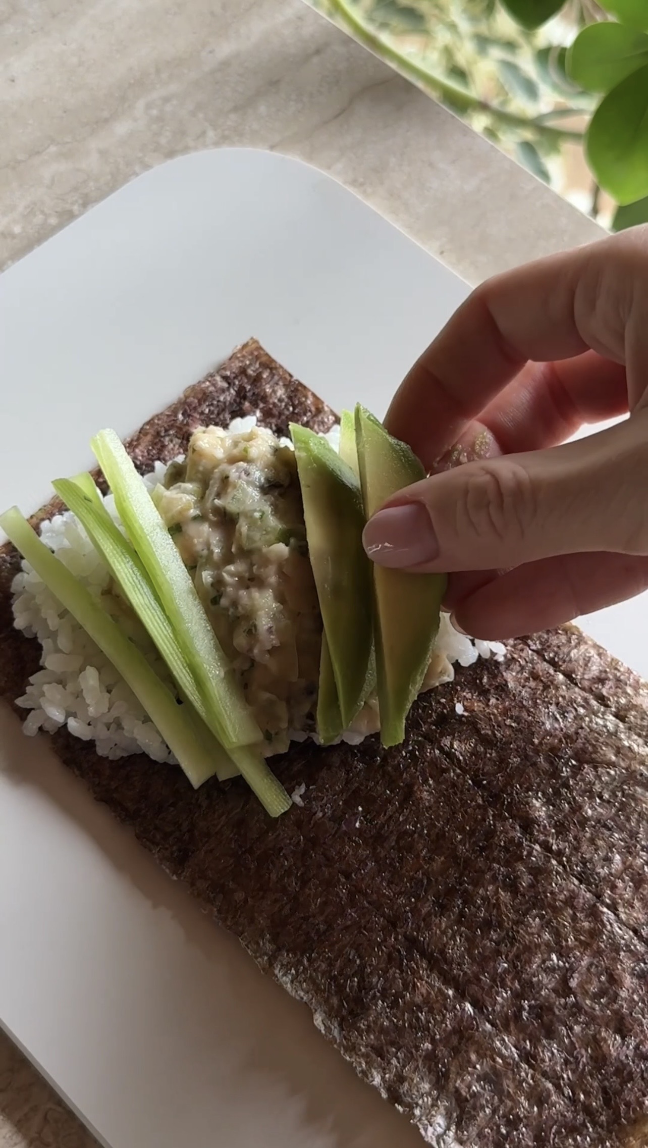 Temaki al vegetonno ricetta step 5